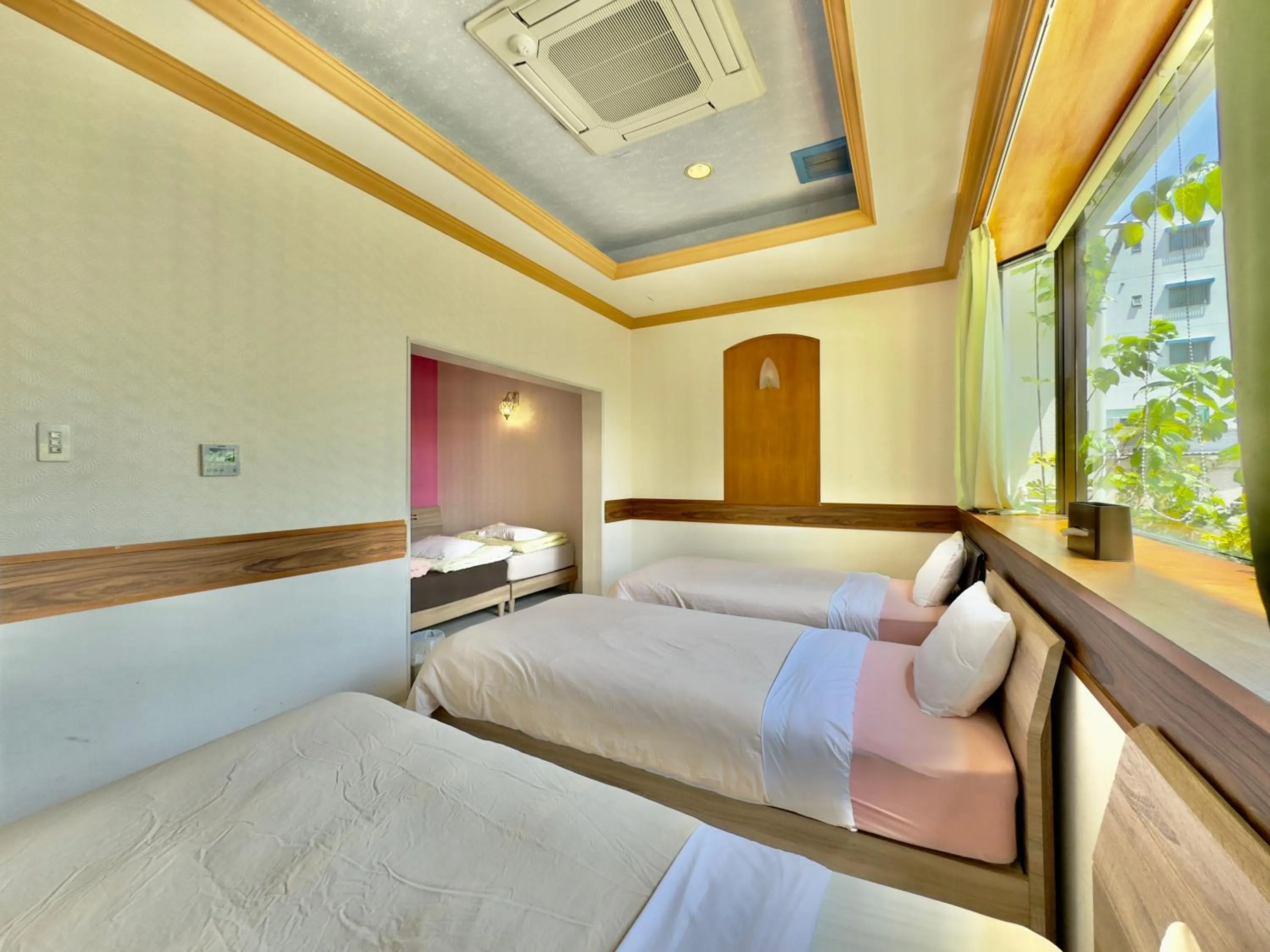 Bed in Araha Resort Arapana