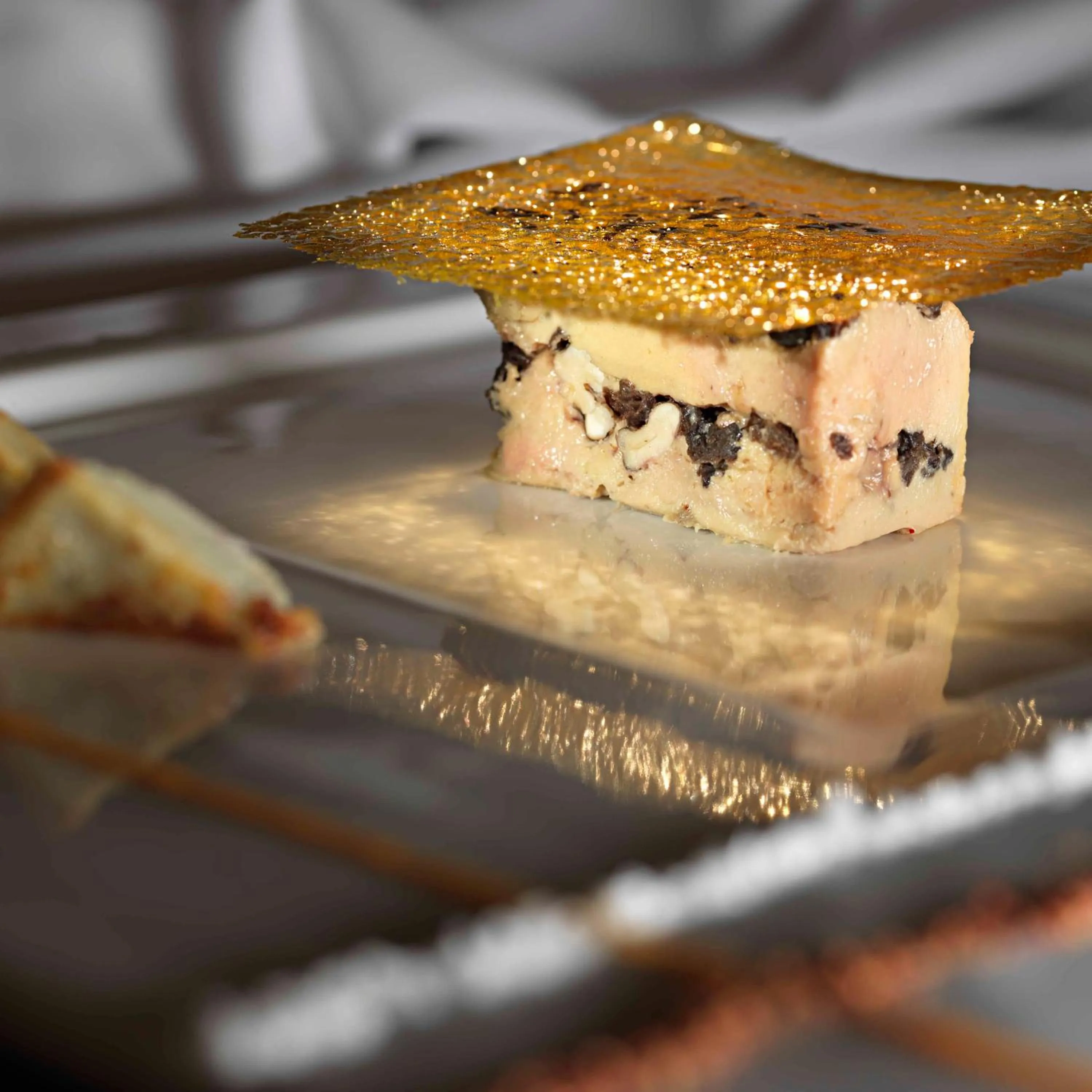 Food close-up in Logis Hotel Restaurant Le France