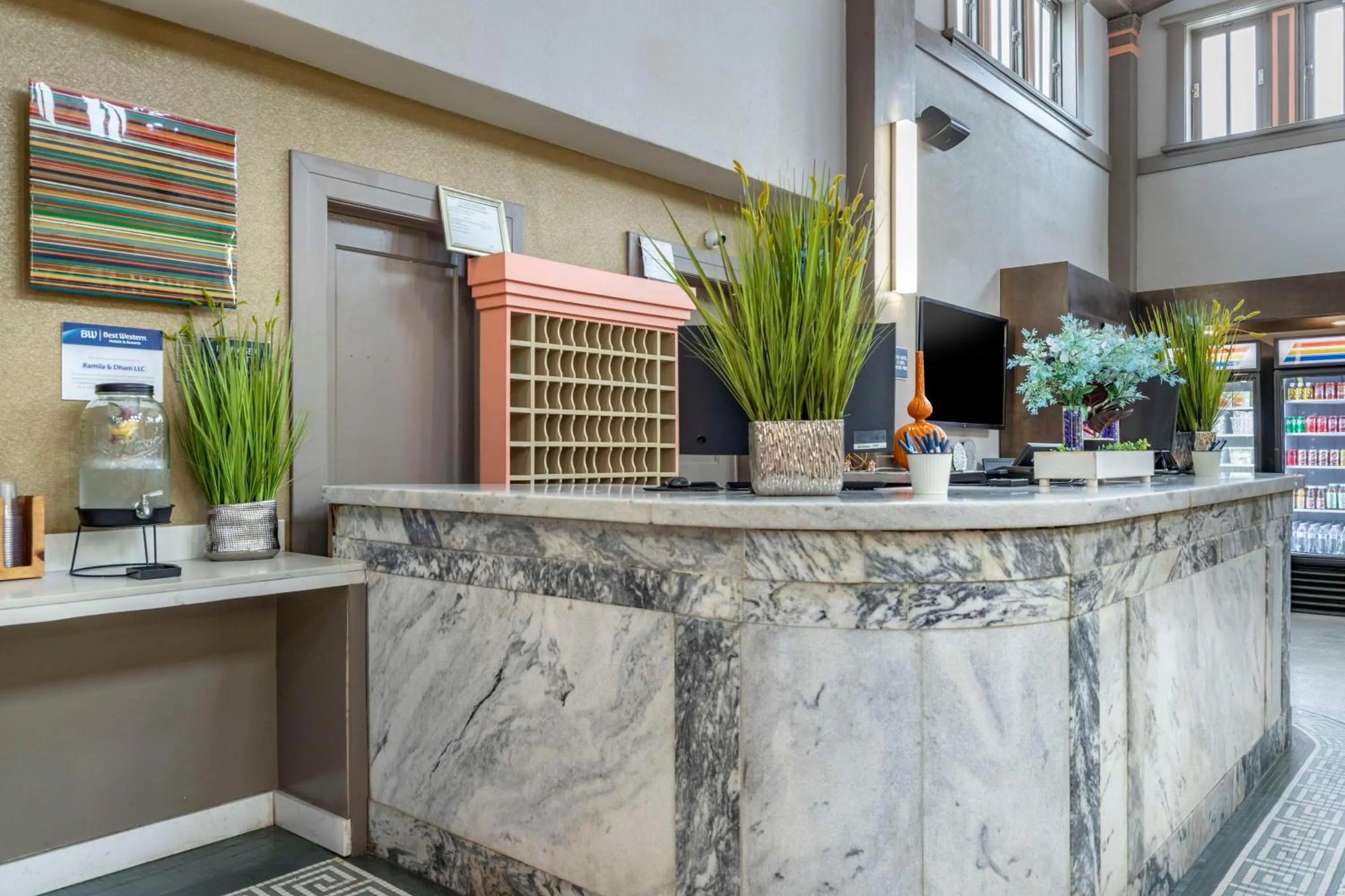 Lobby or reception in Best Western Premier Historic Travelers Hotel Alamo/Riverwalk