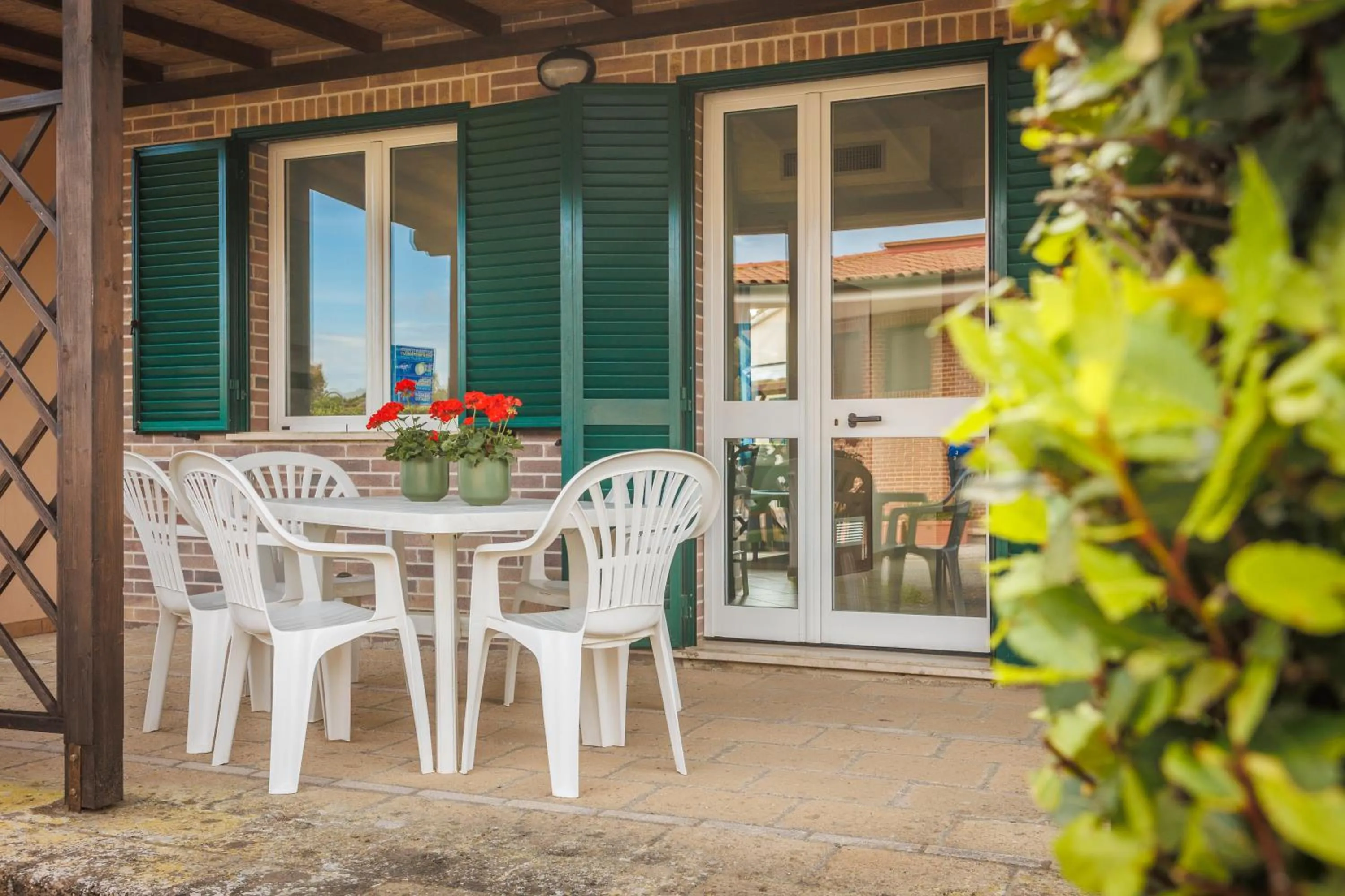 Patio in Villaggio Turistico La Cecinella