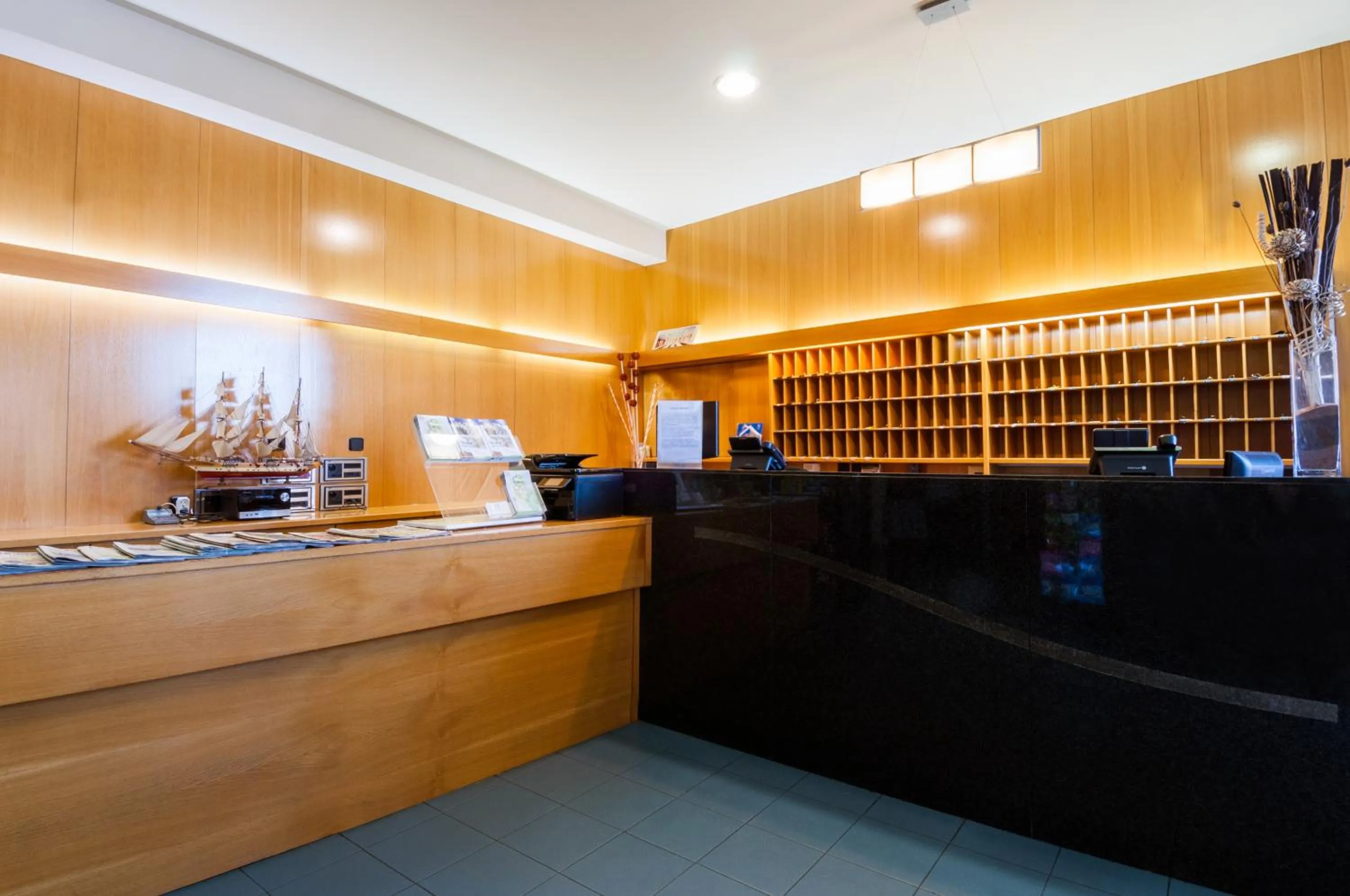 Lobby or reception in Hotel Ruta de Europa