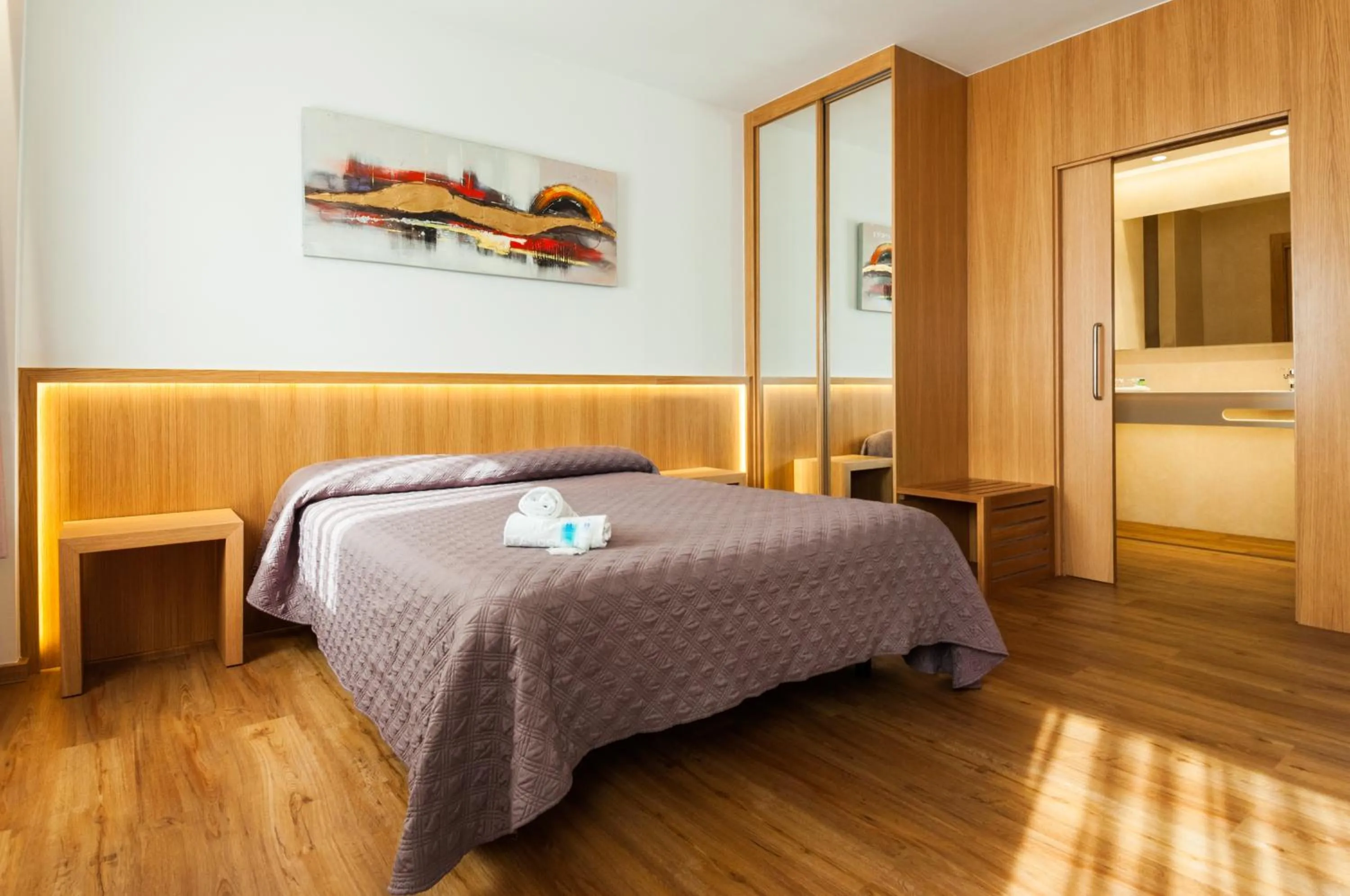 Photo of the whole room, Bed in Hotel Ruta de Europa