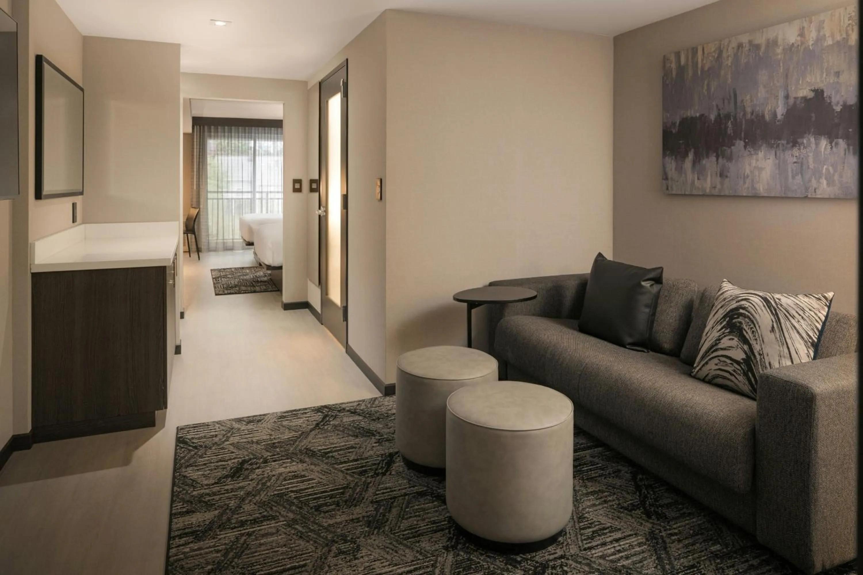 Bedroom in AC Hotel Asheville Biltmore Village