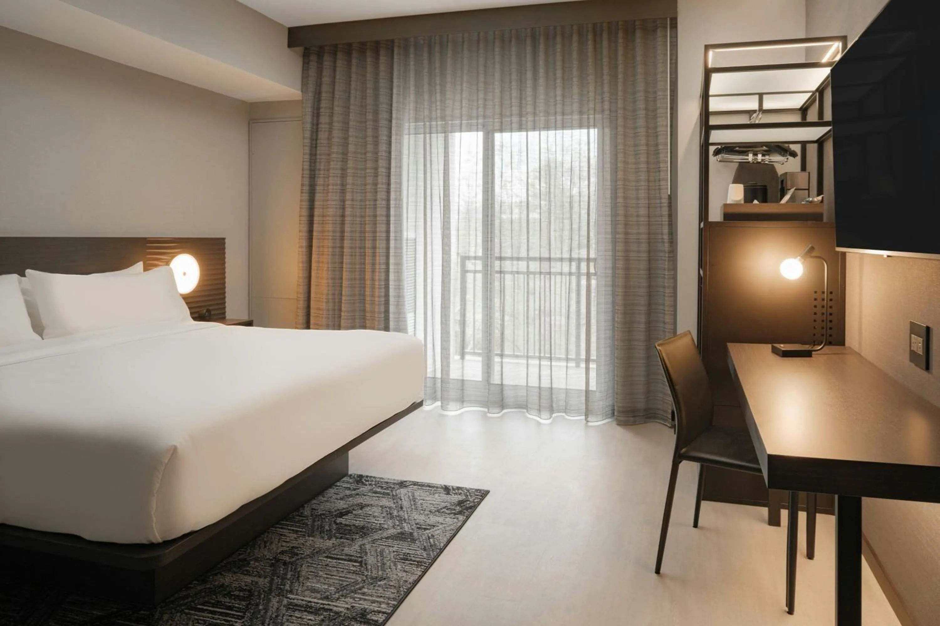 Bedroom, Bed in AC Hotel Asheville Biltmore Village