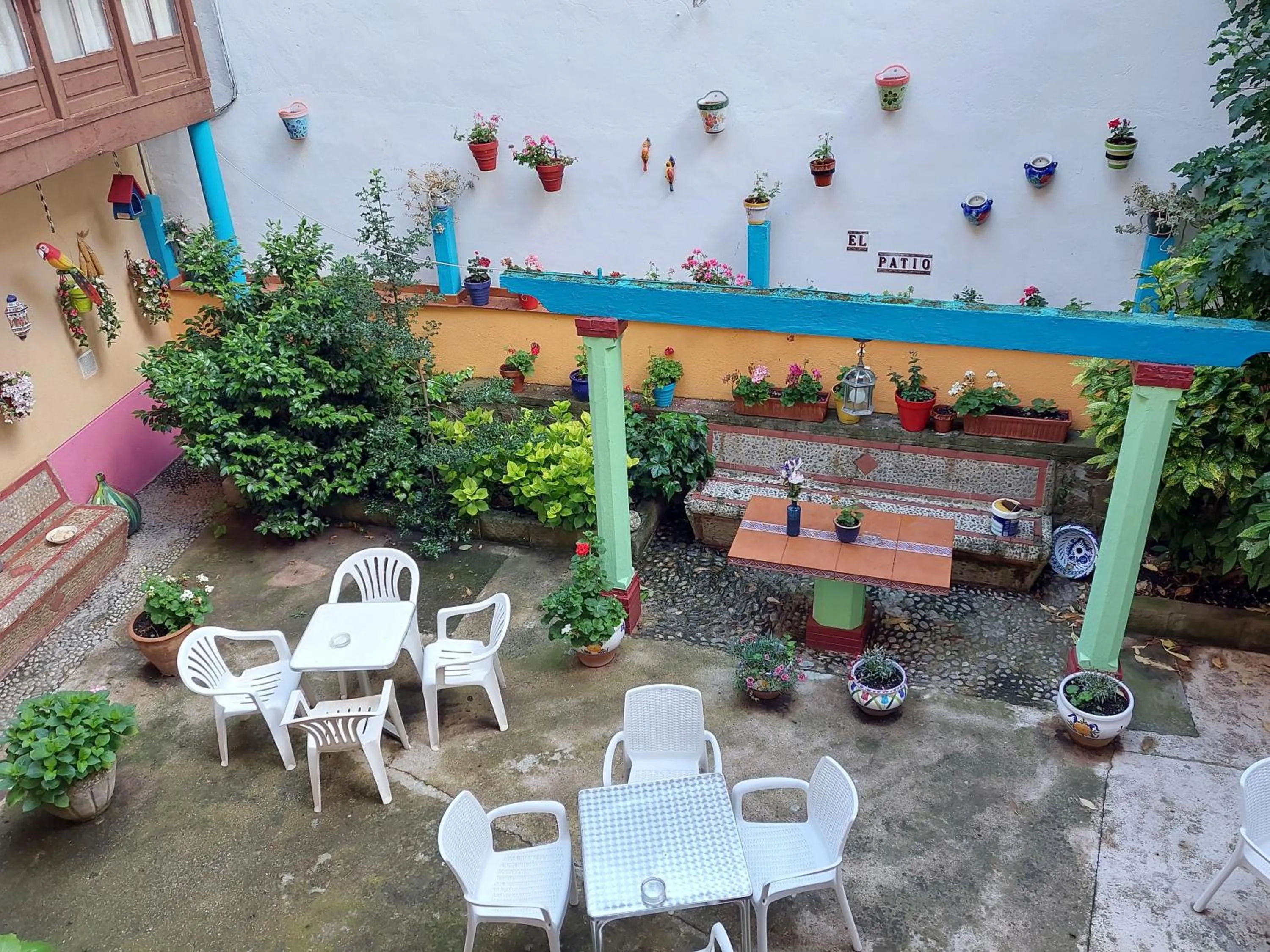 Double Room with Two Double Beds in Hosteria Picos De Europa