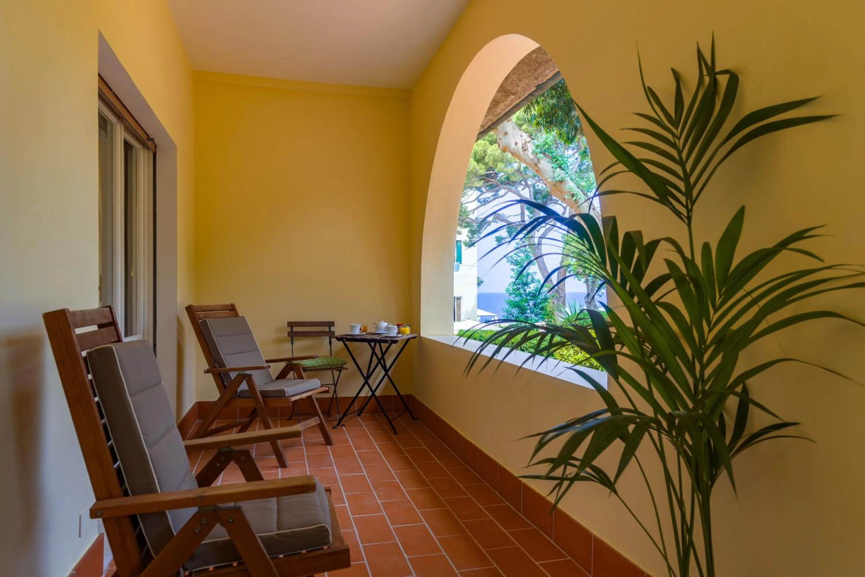 Balcony/Terrace in Hotel Villa Ottone