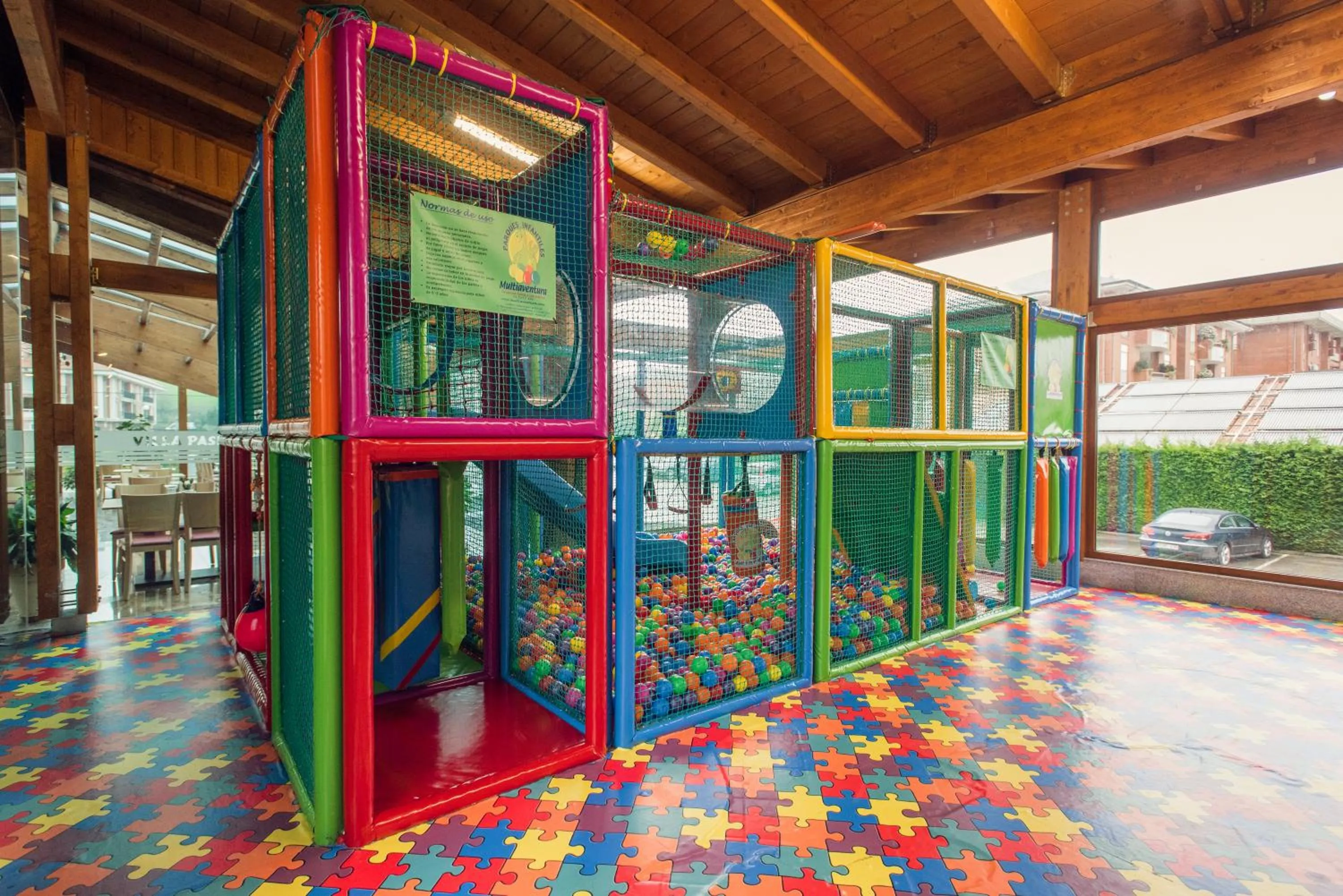 Children play ground in Hotel Spa Villa Pasiega