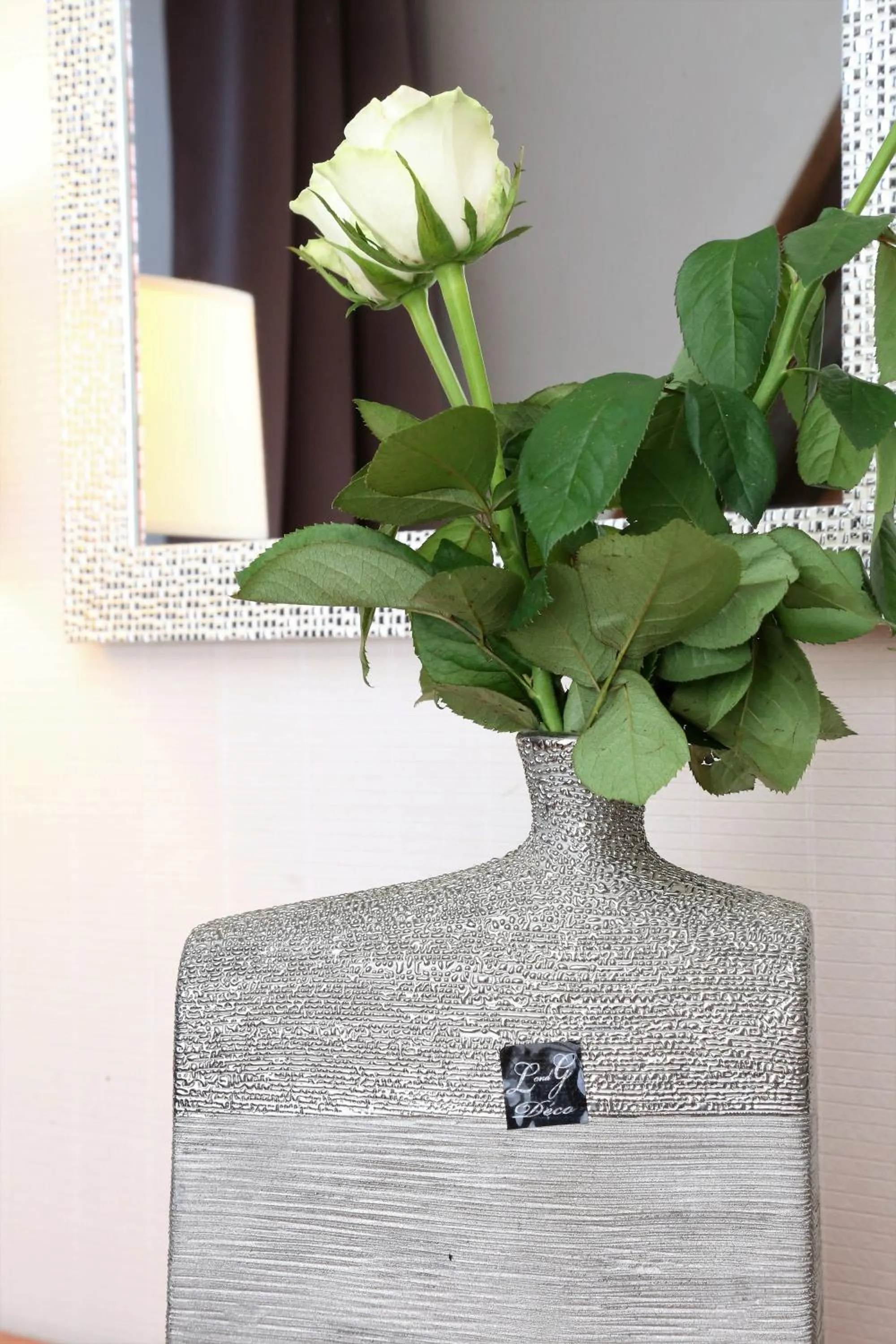 Decorative detail in Logis L'Ecu De France