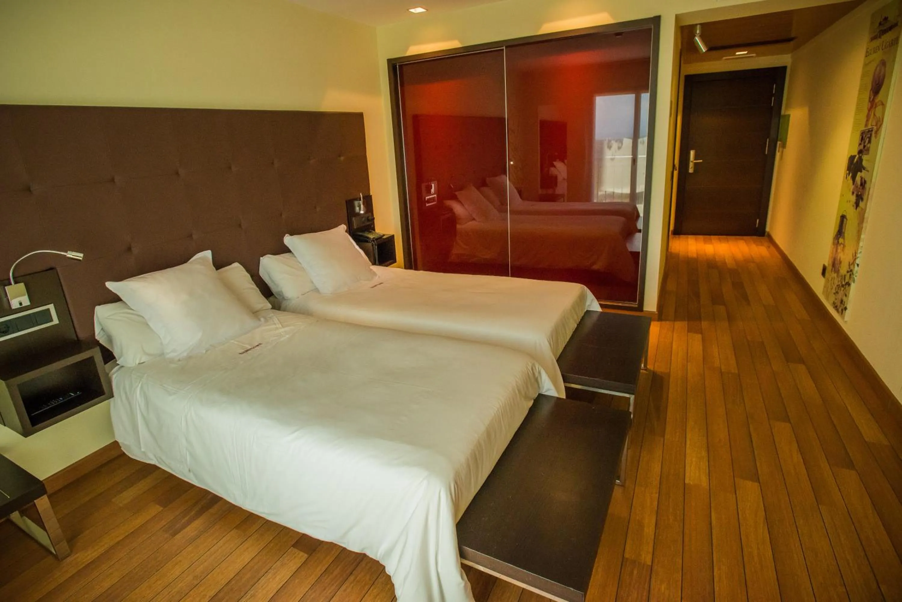 Bedroom, Bed in Hotel Eguren Ugarte