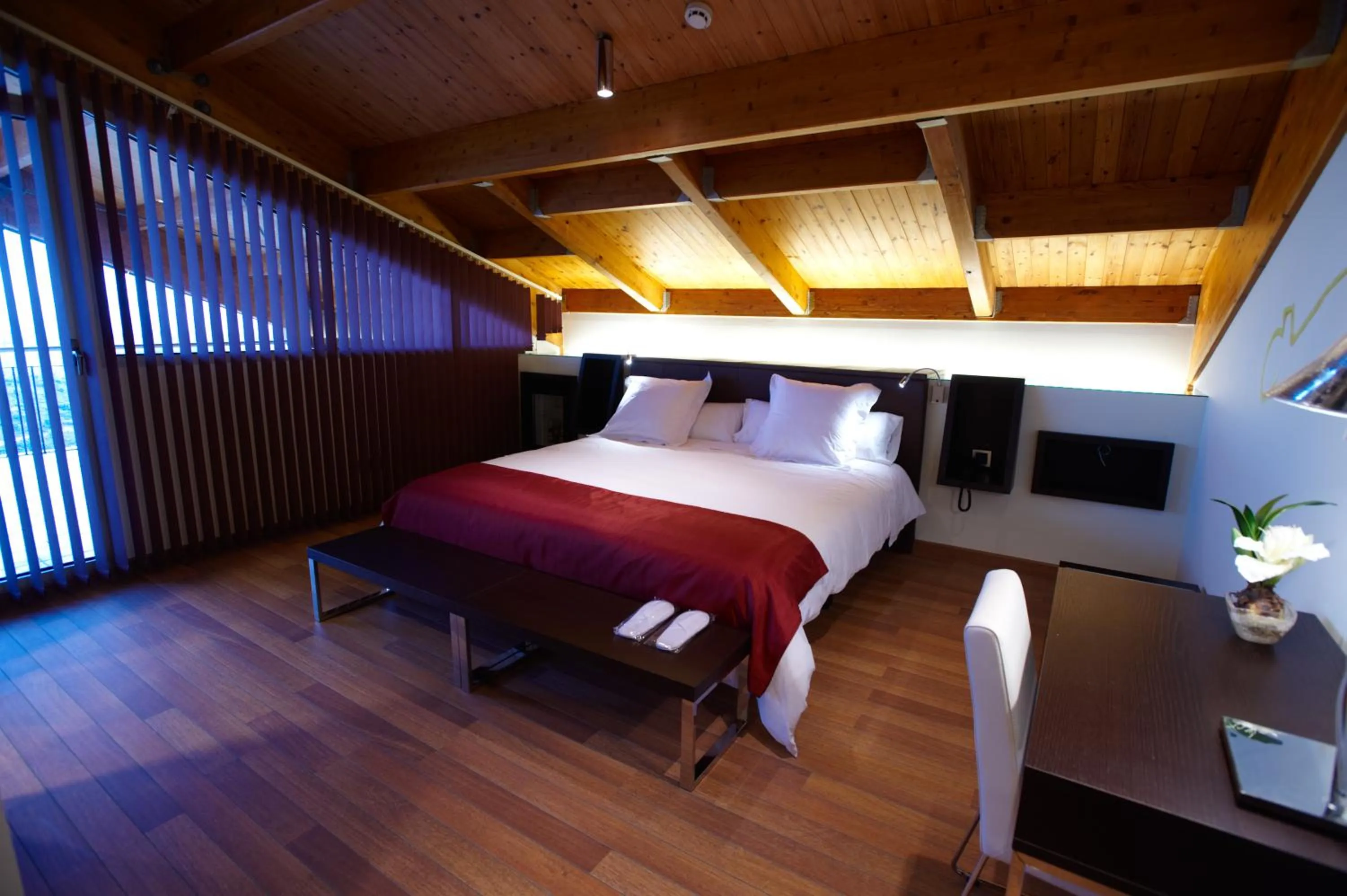 Bedroom, Bed in Hotel Eguren Ugarte