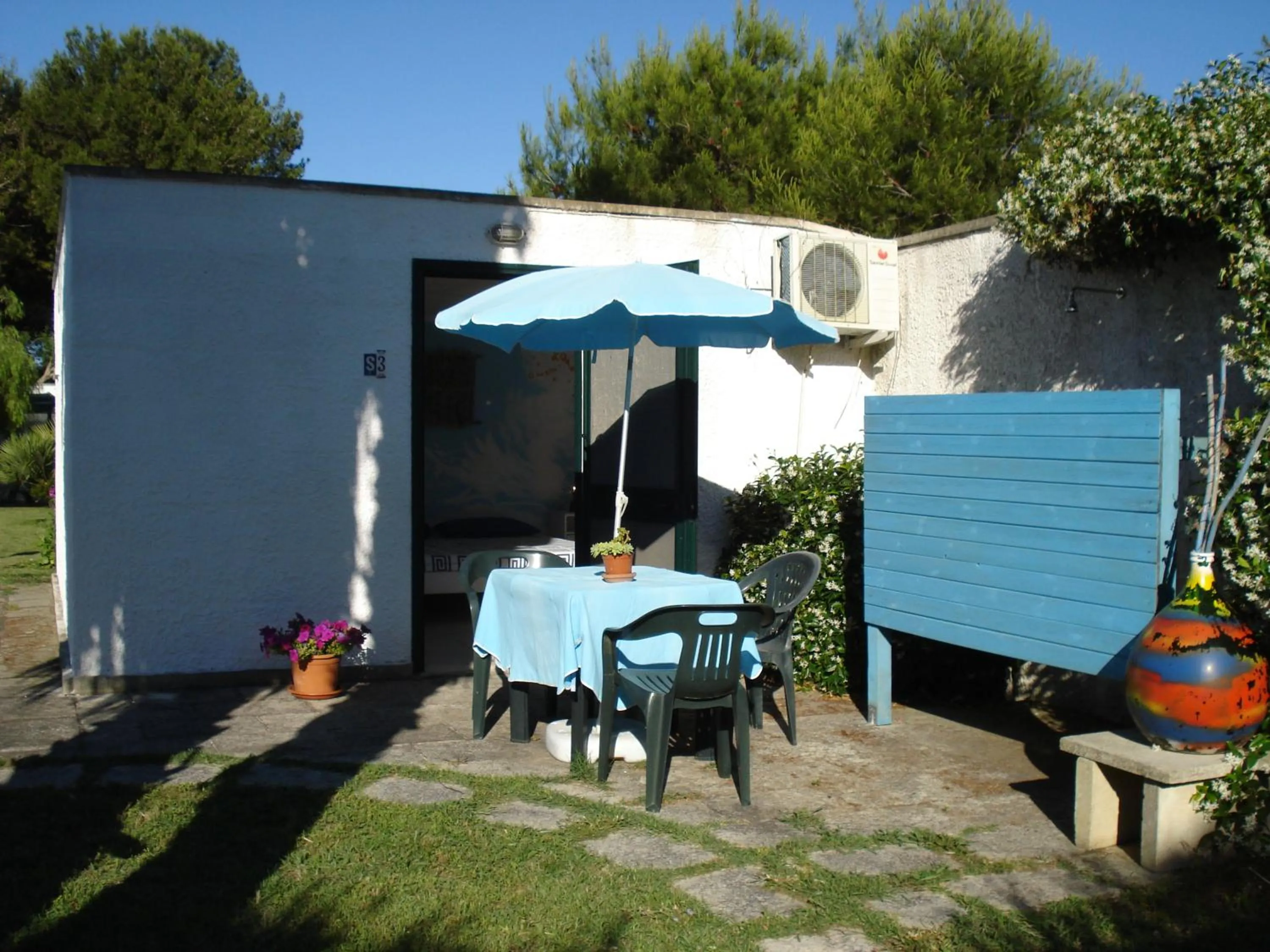 Garden view in Breezes B&B