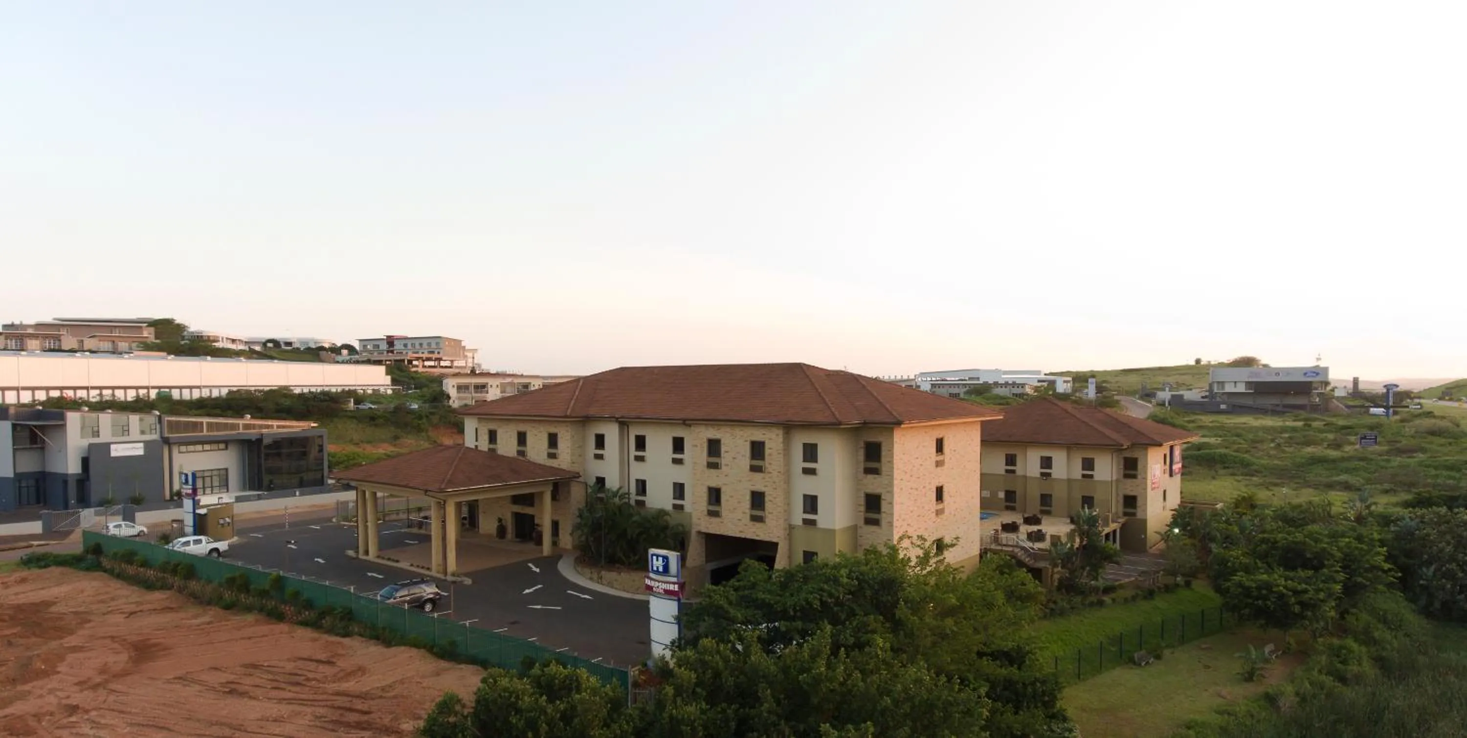 Bird's eye view in Hampshire Hotel - Ballito