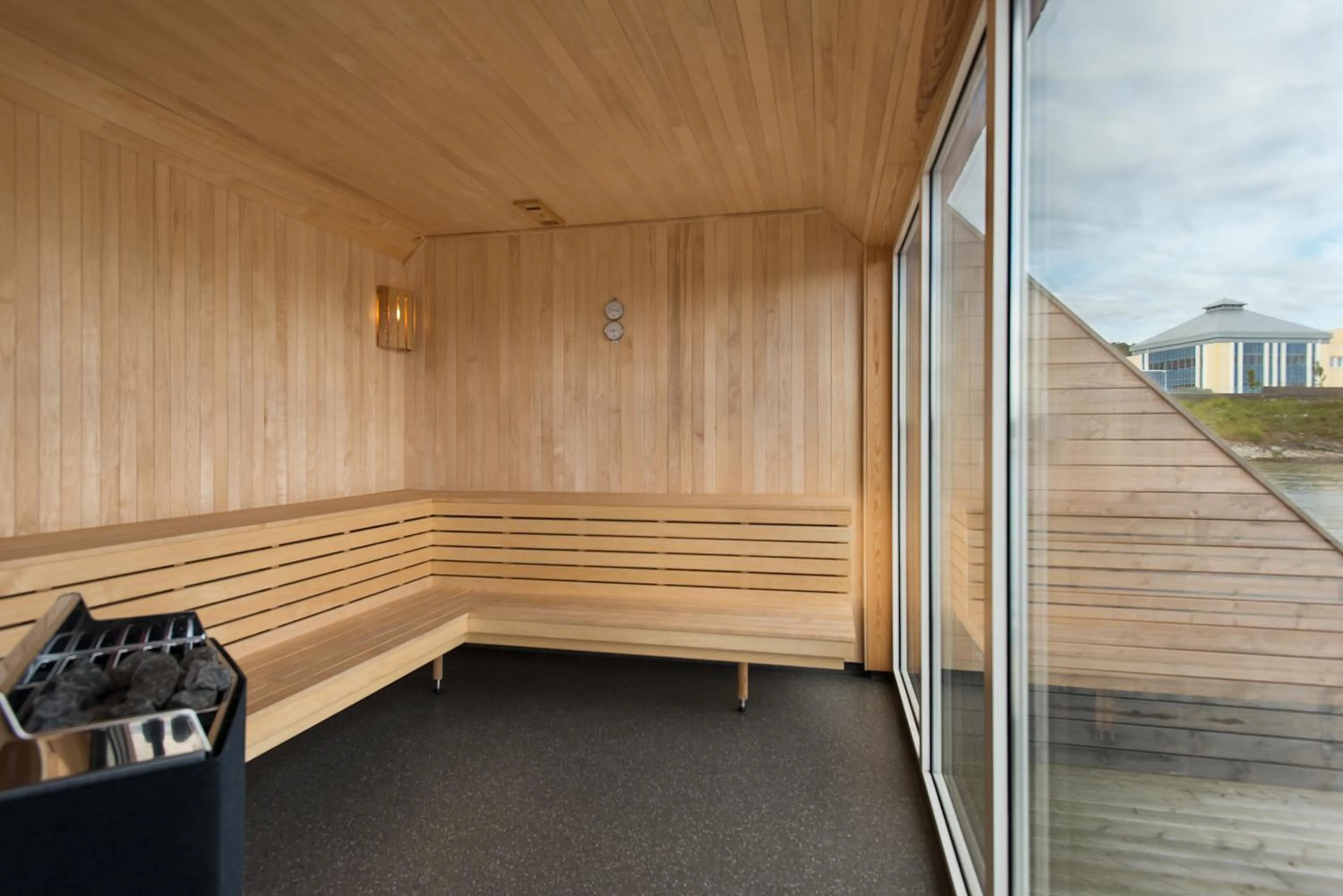 Sauna in Quality Hotel Skjærgården