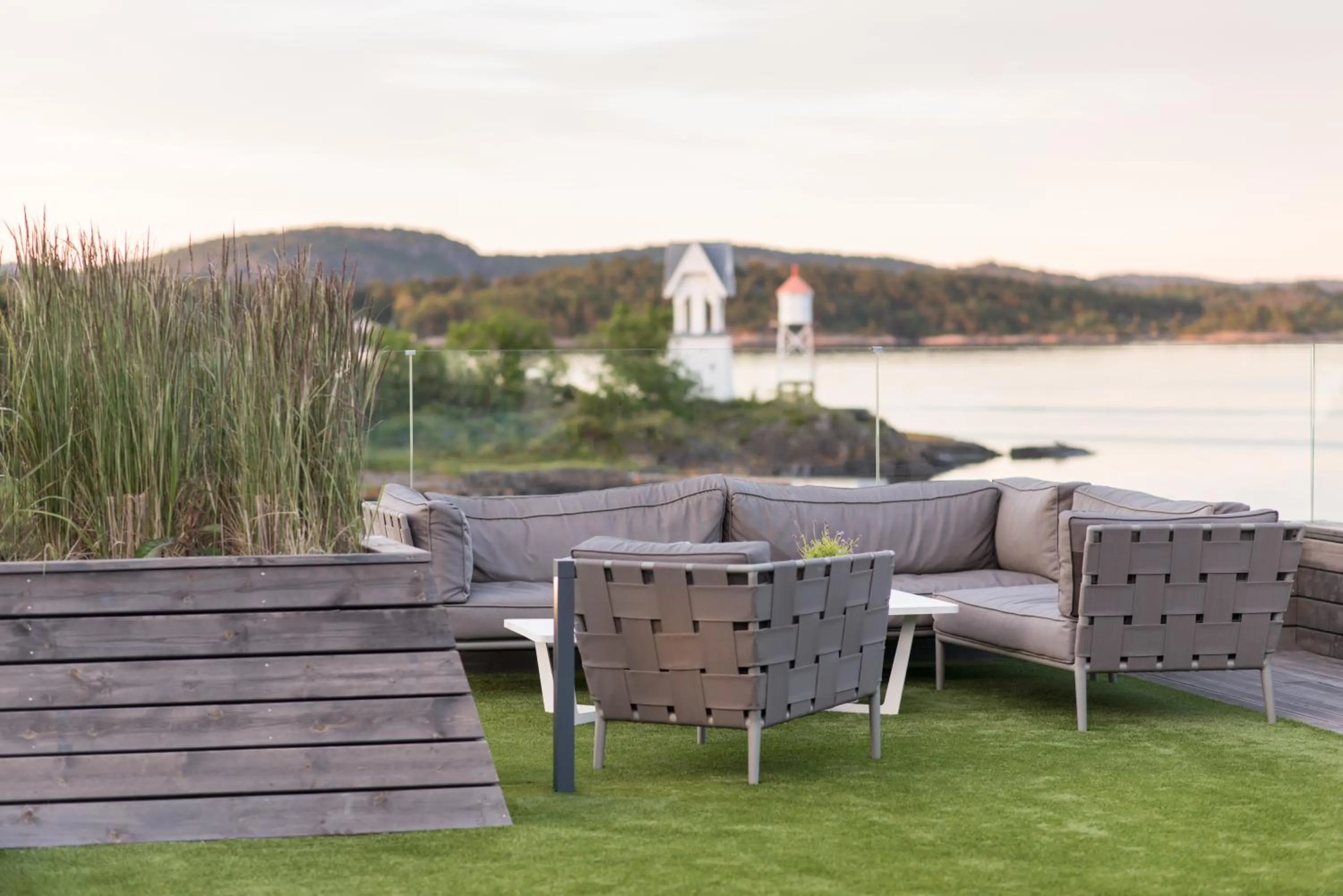 Patio in Quality Hotel Skjærgården