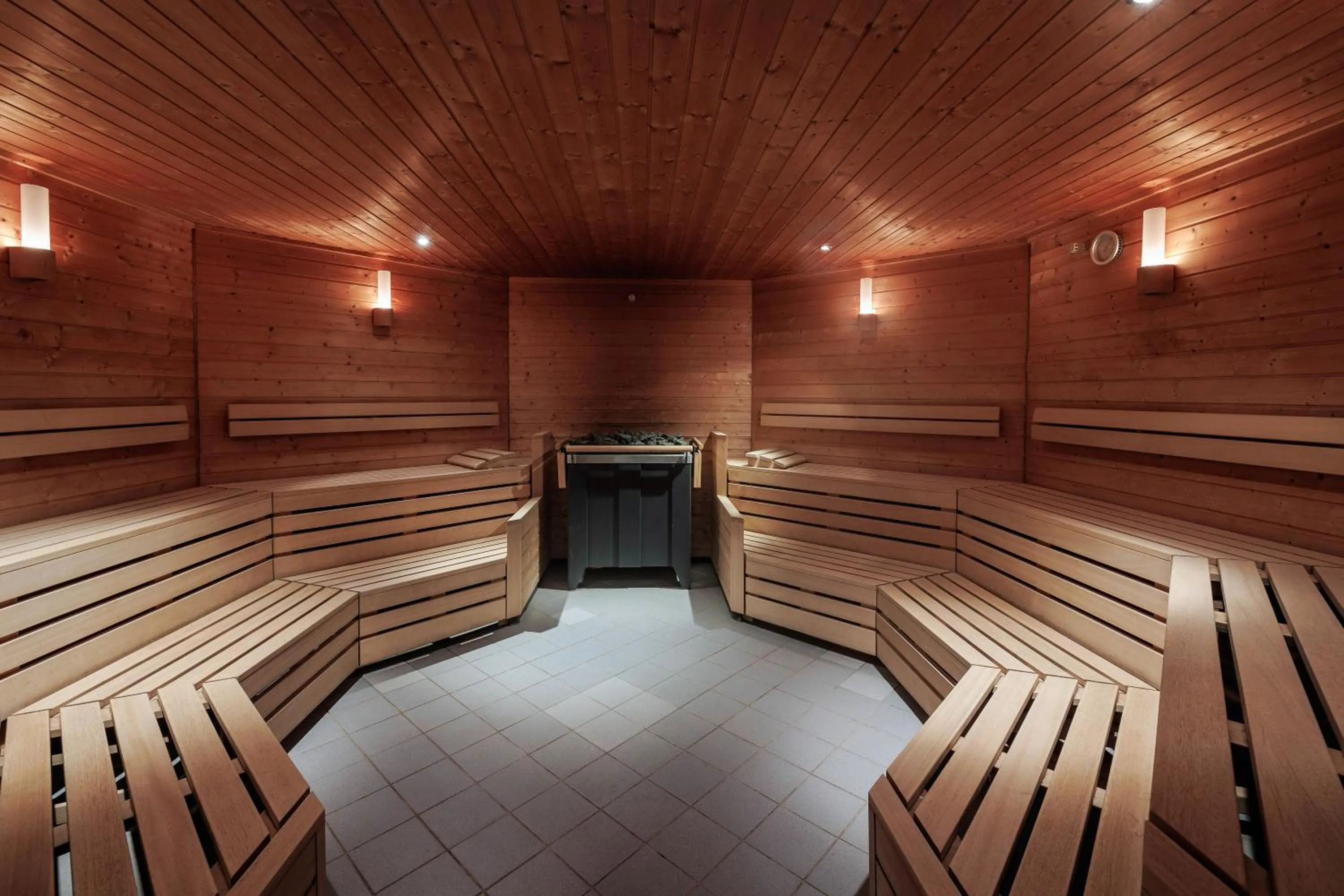 Sauna in Quality Hotel Skjærgården