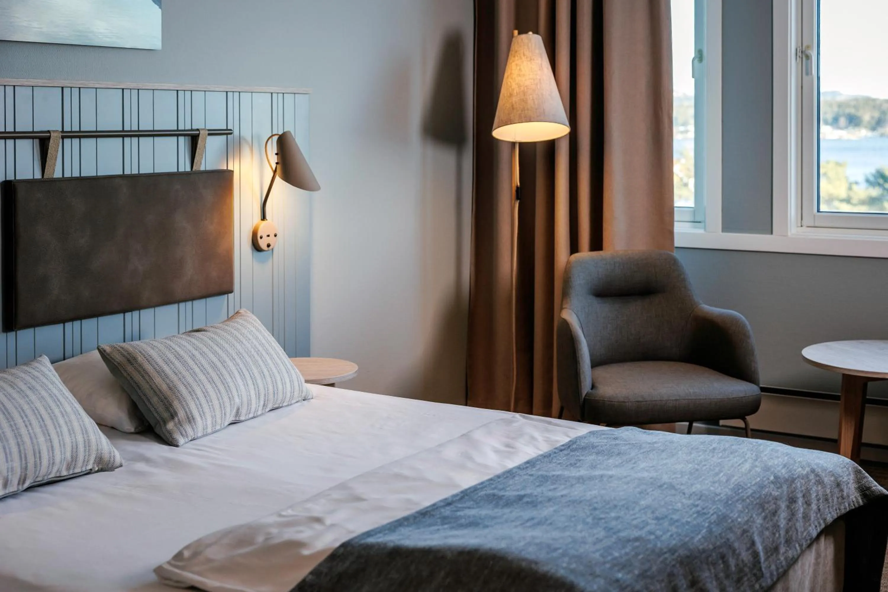 Bed in Quality Hotel Skjærgården