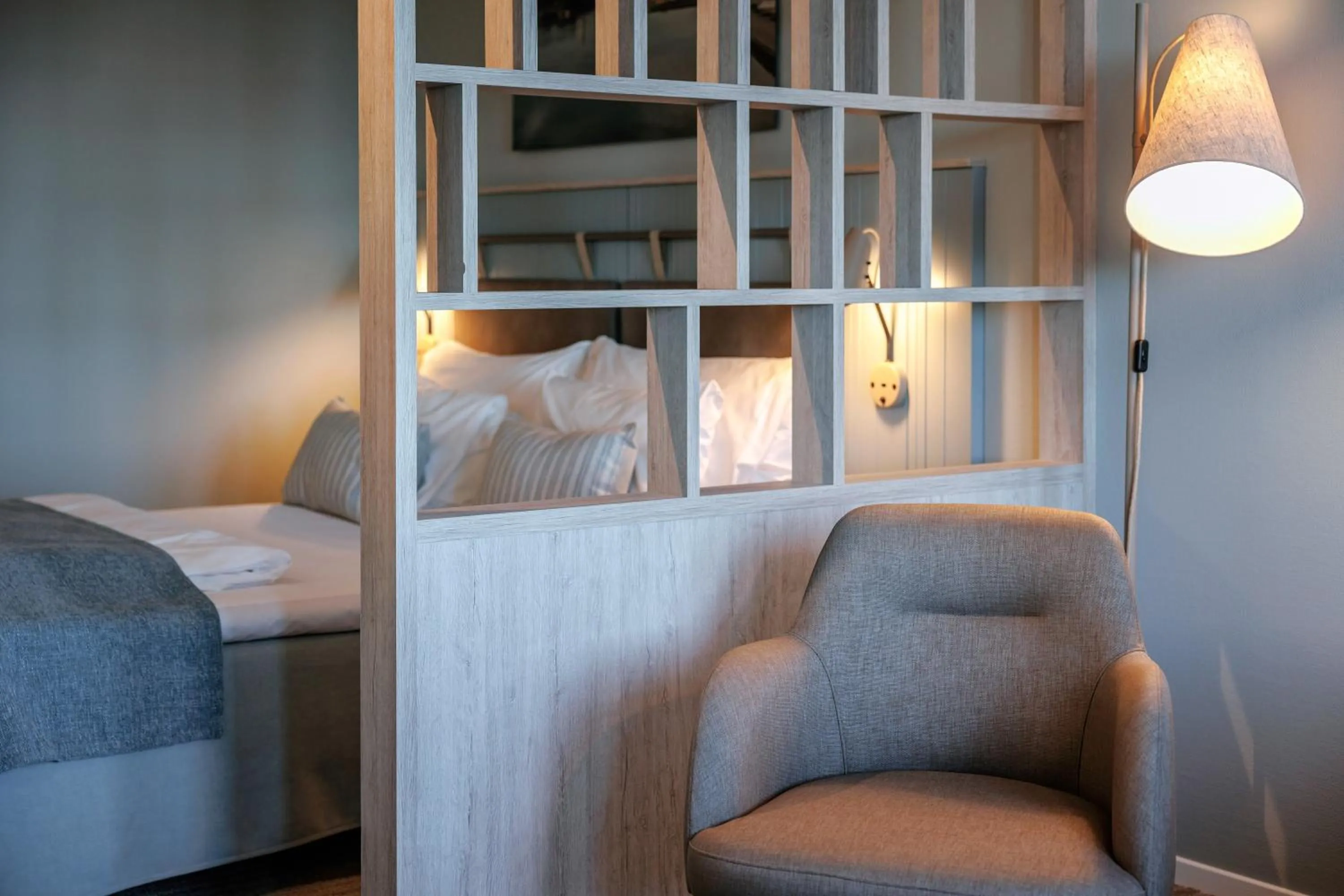 Bed in Quality Hotel Skjærgården