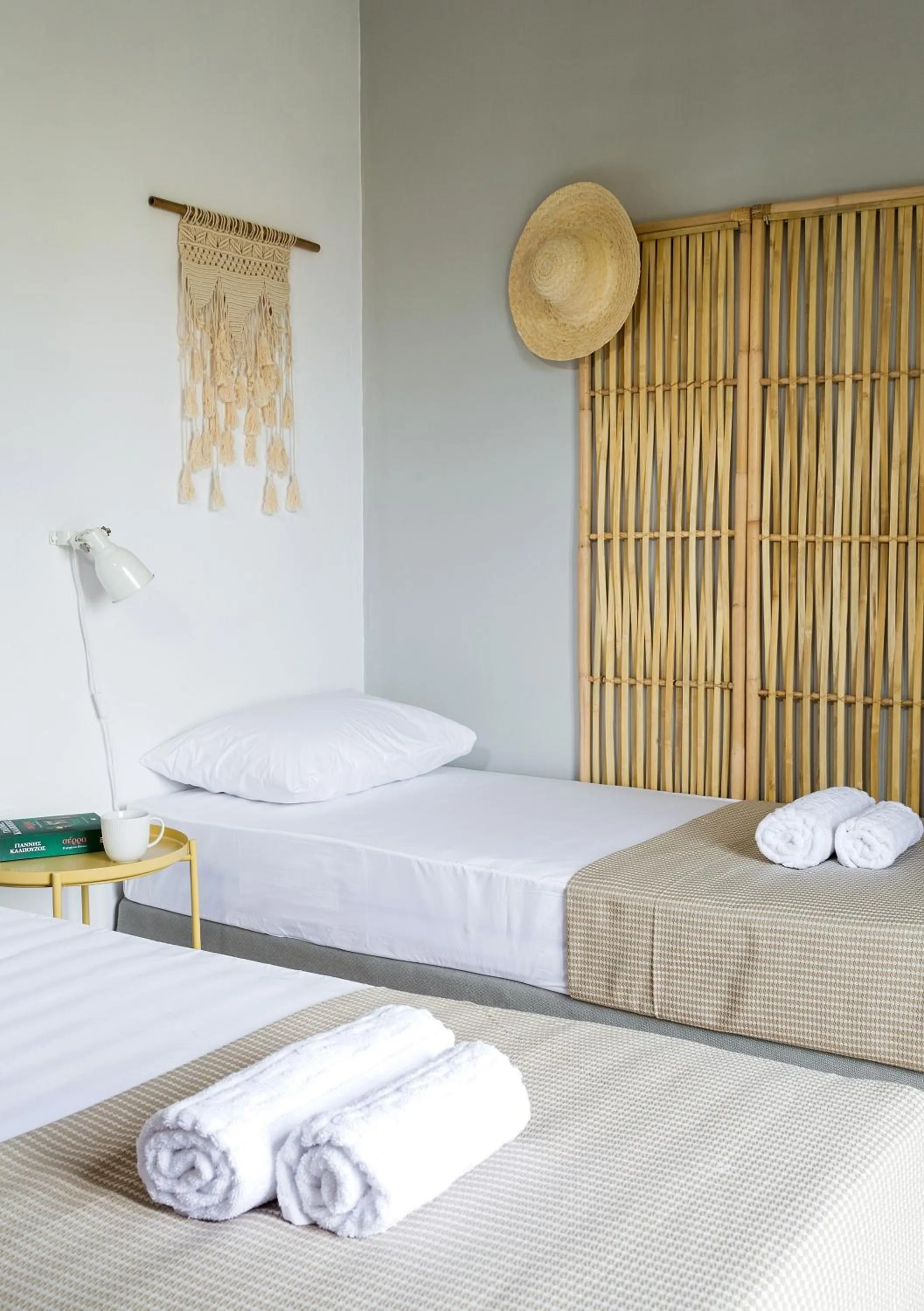 Bedroom, Bed in Syra Suites