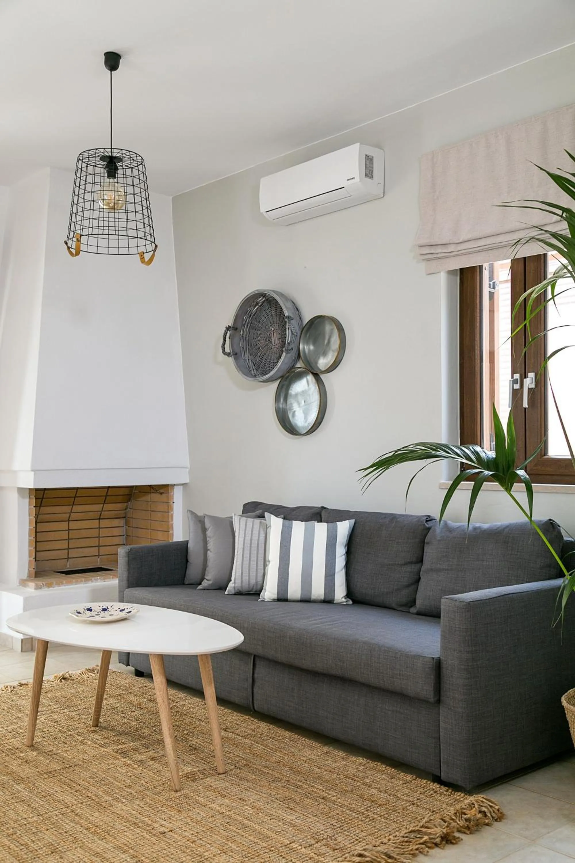 Living room in Syra Suites