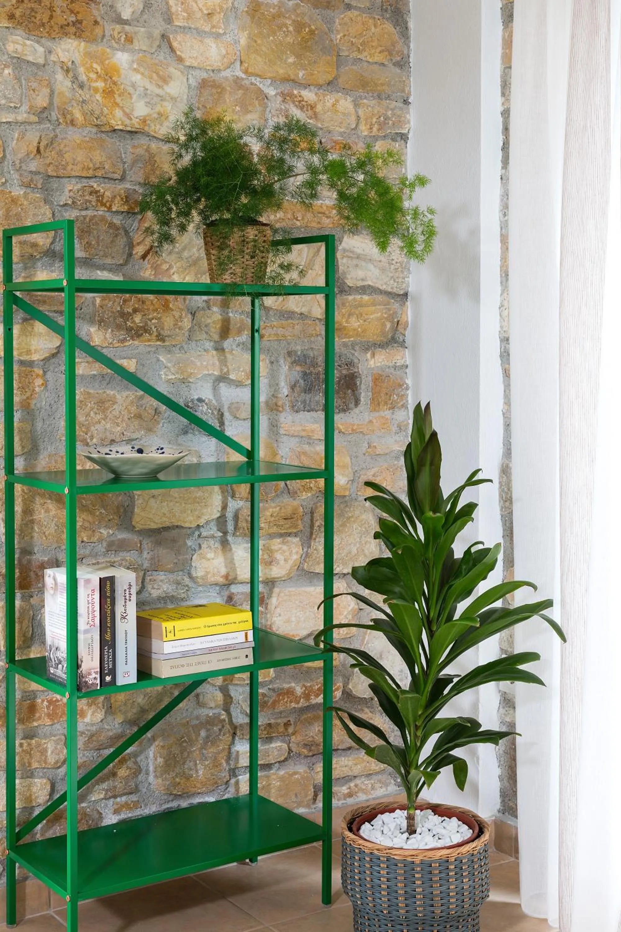 Decorative detail in Syra Suites