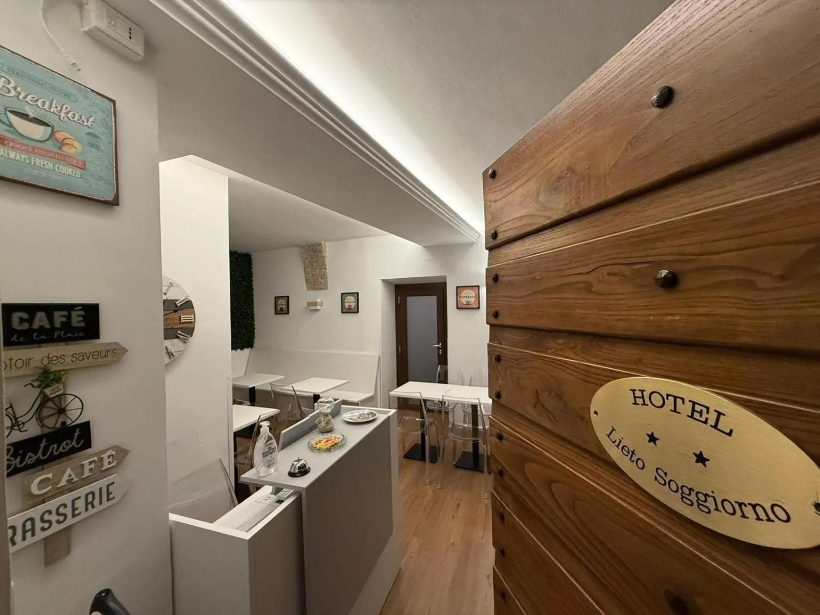 Lobby or reception in Hotel Lieto Soggiorno