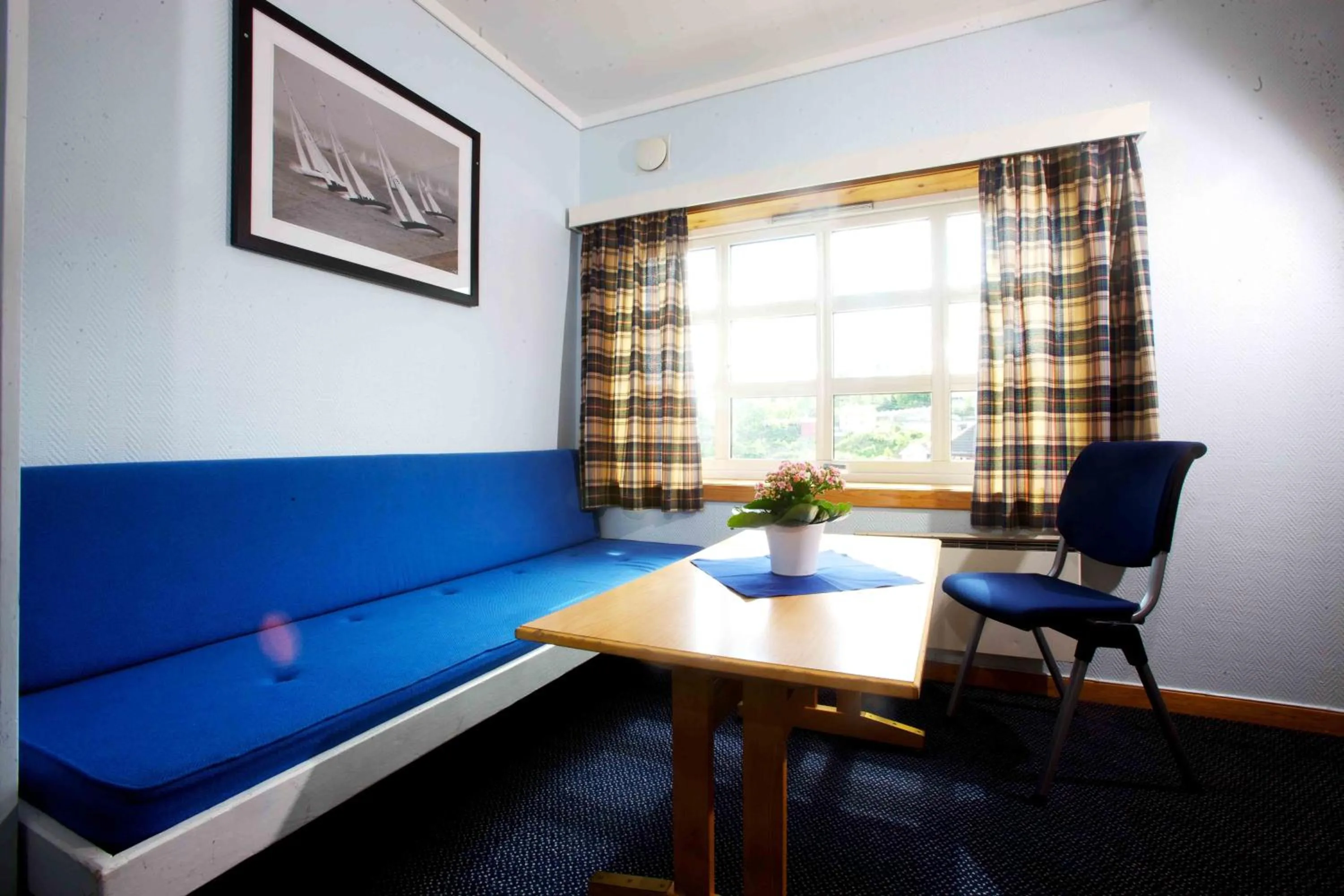 Seating area in Kragerø Sportell & Apartments