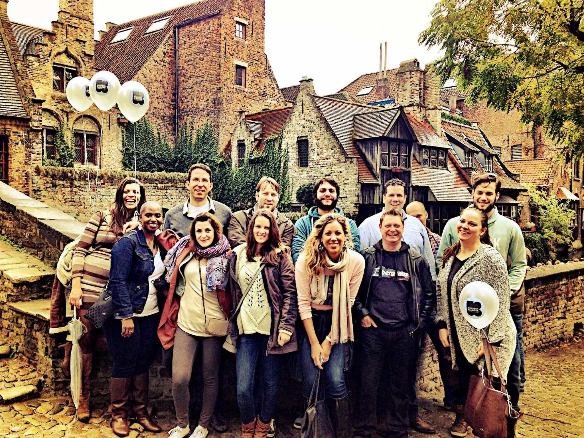 group of guests in Hostel Lybeer Private Rooms just for two!