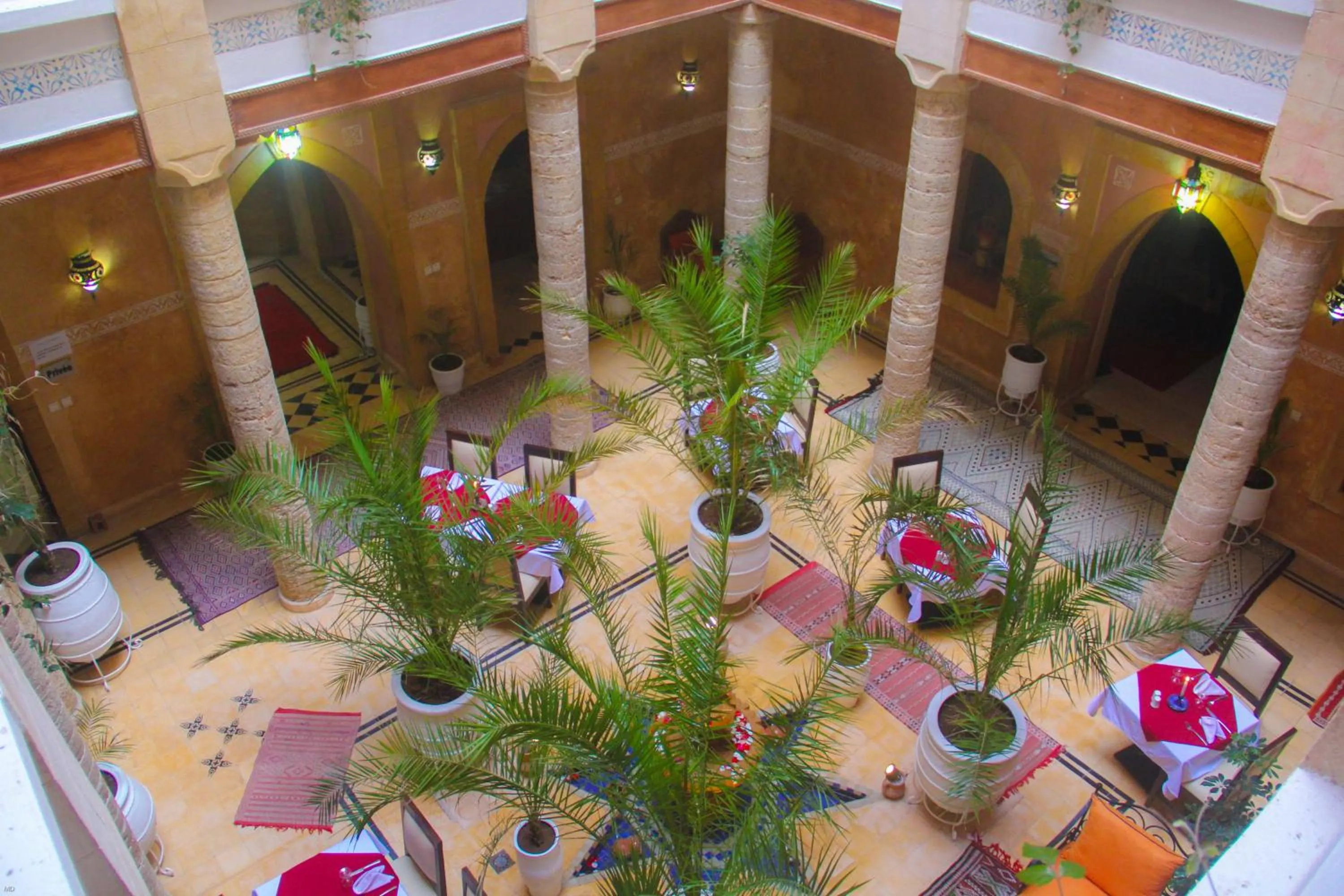 Patio in Palais Des Remparts