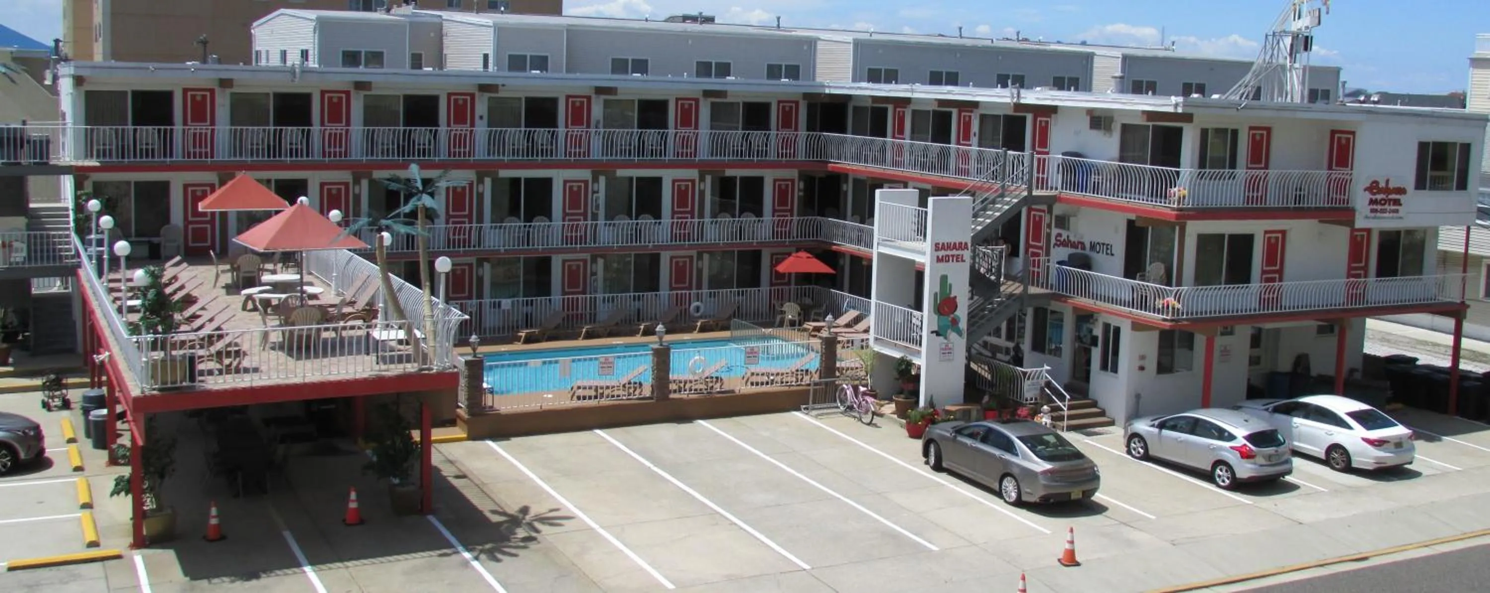 Property building in Sahara Motel