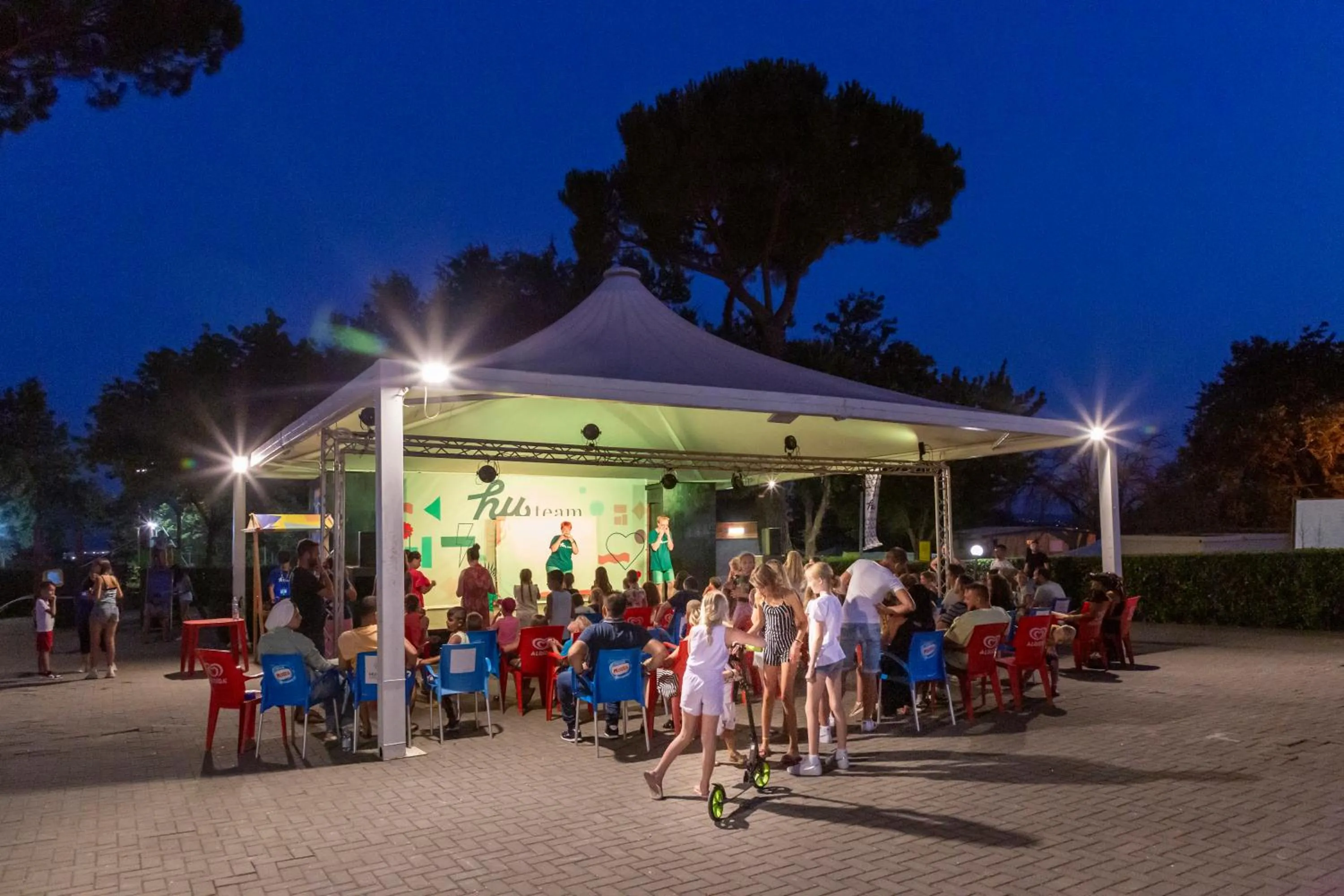 Kids's club in hu I Pini village