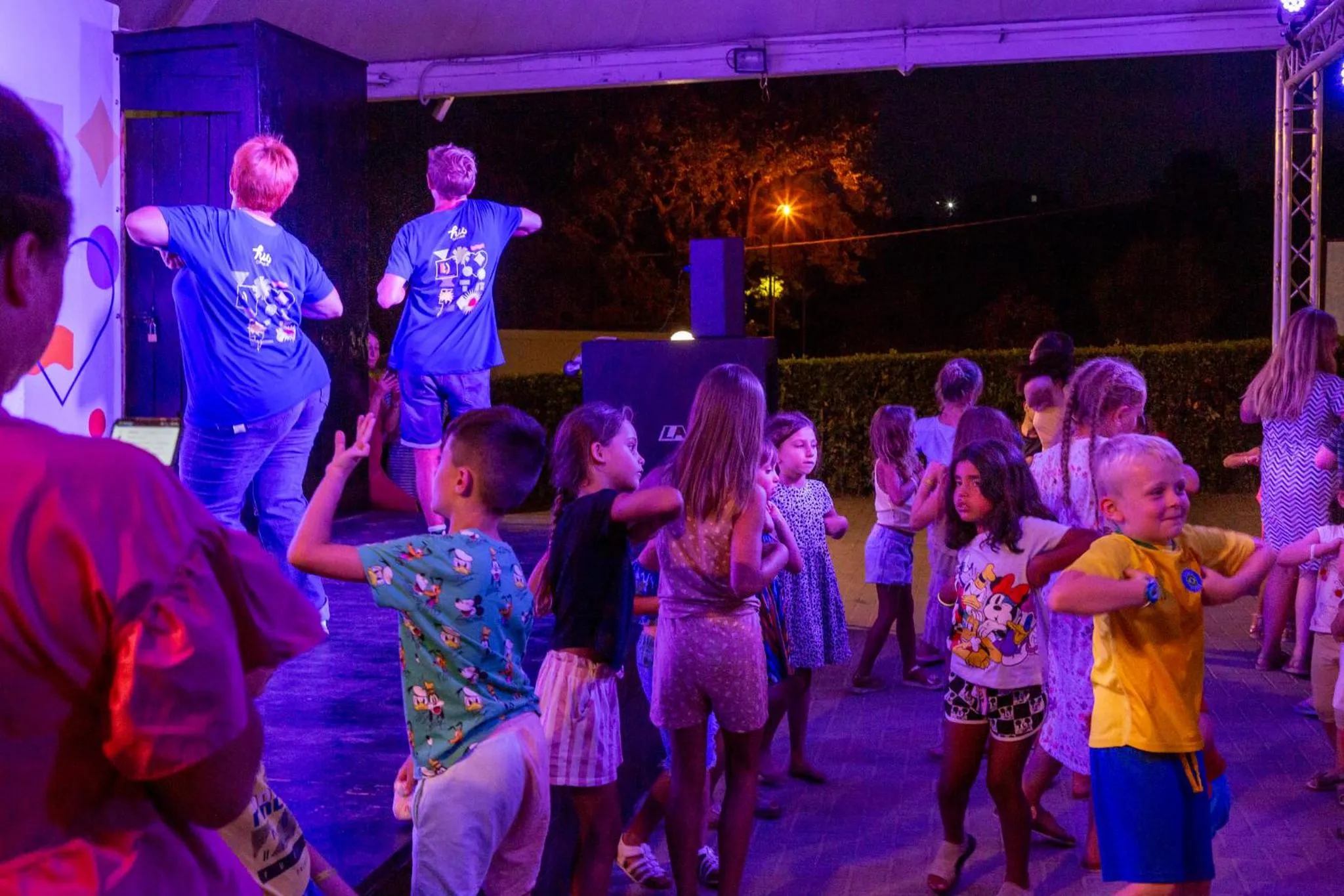 Entertainment in hu I Pini village