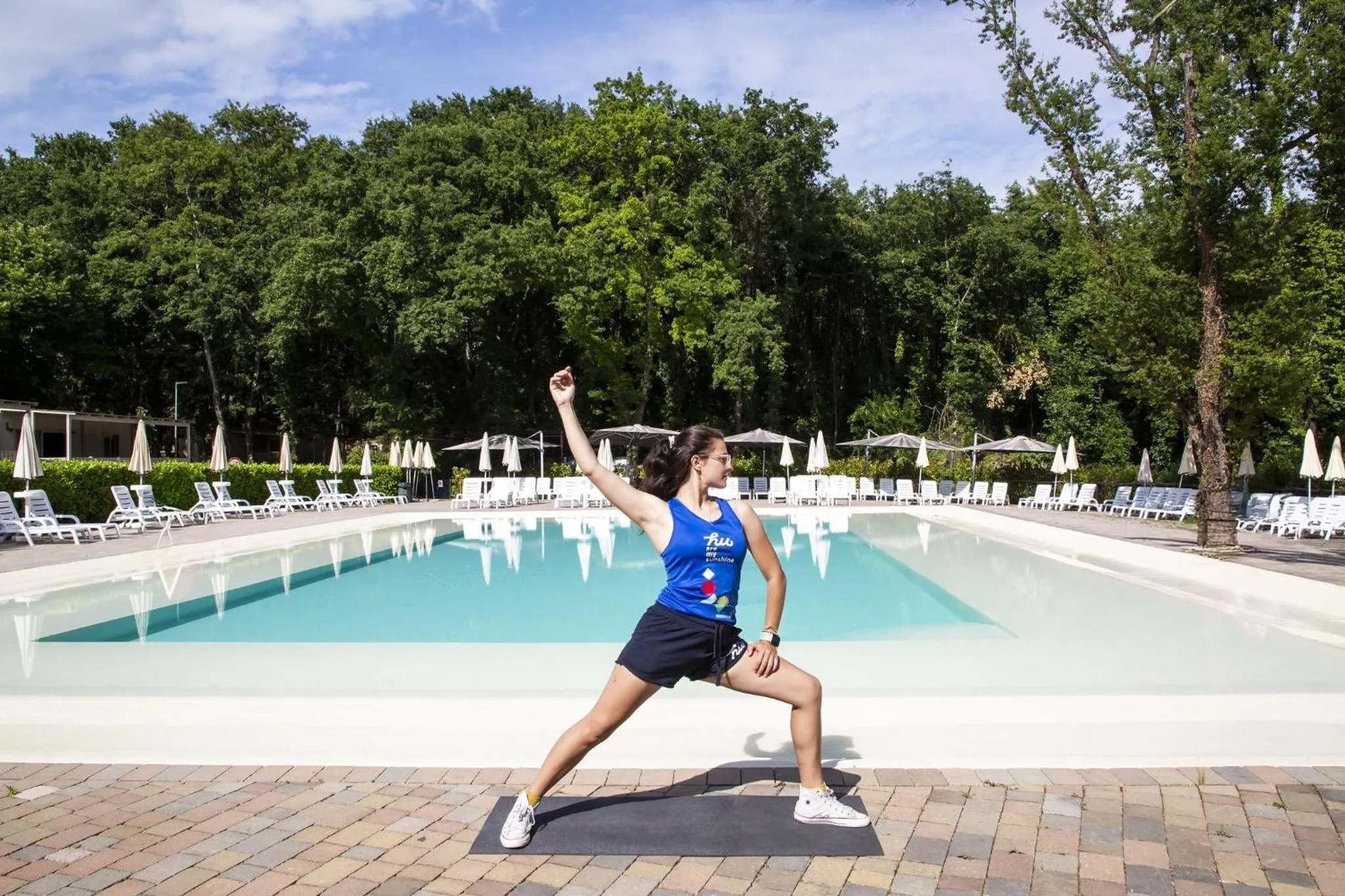 Staff in hu I Pini village