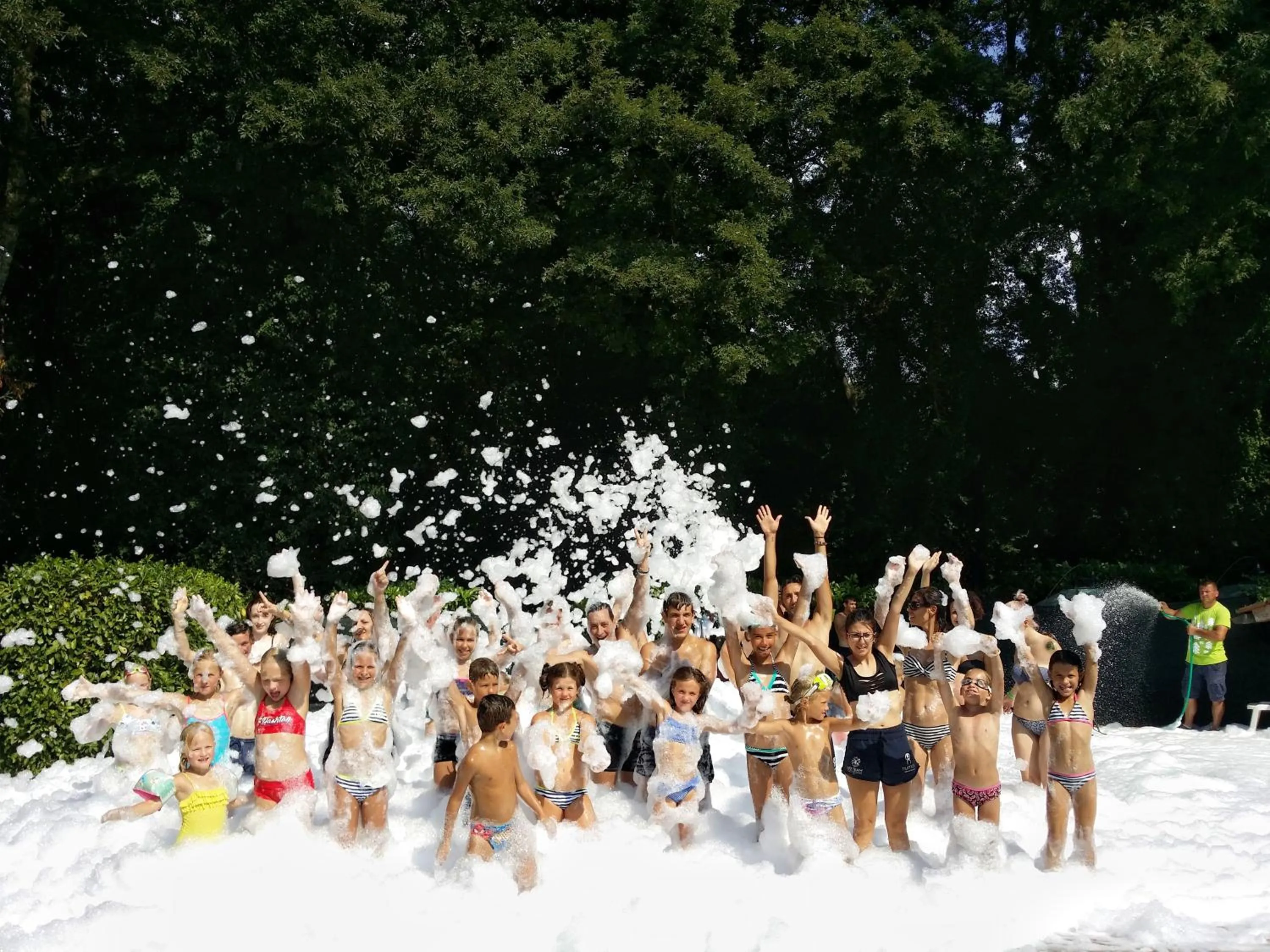 Aqua park in hu I Pini village