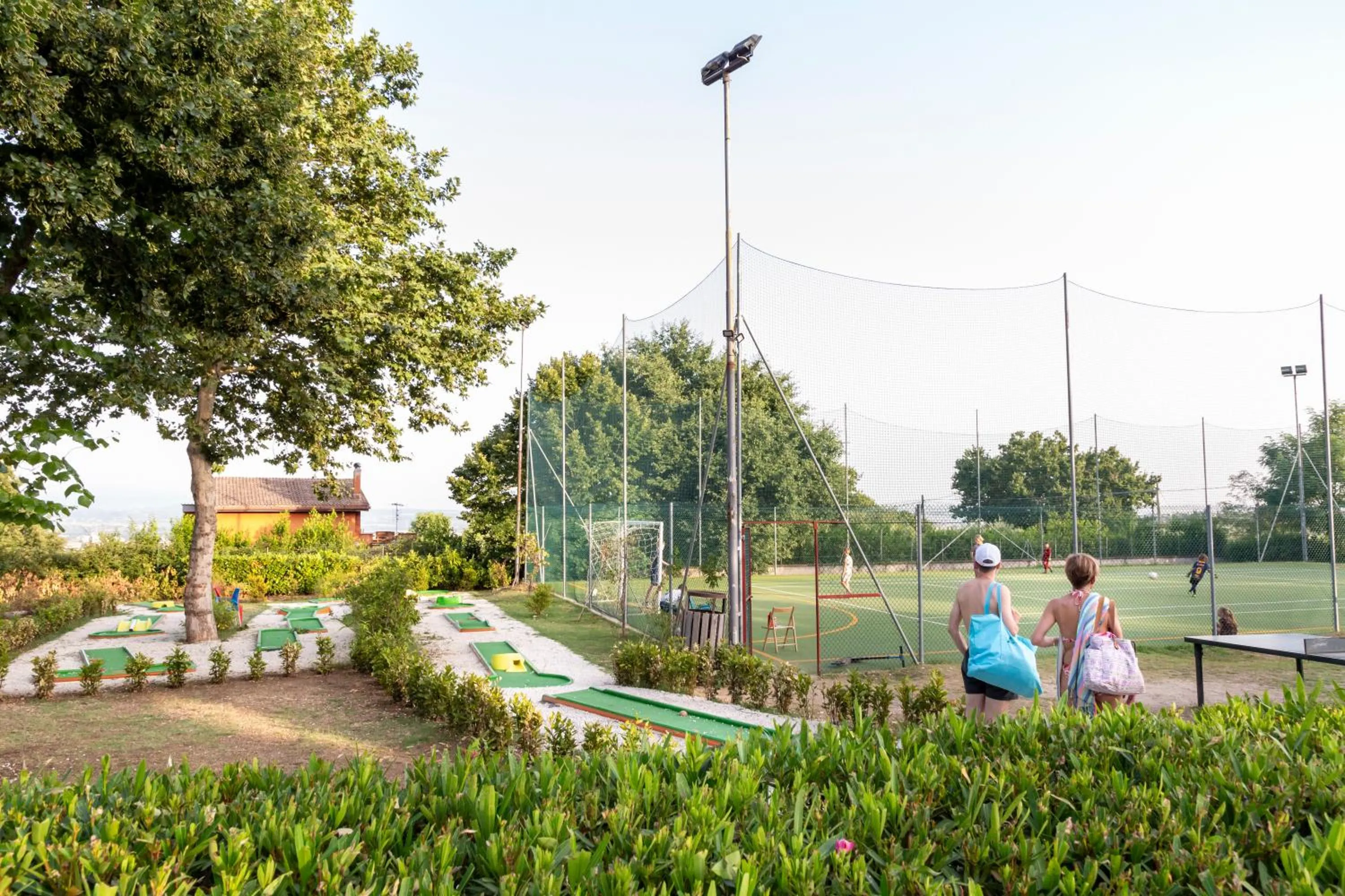 Minigolf in hu I Pini village