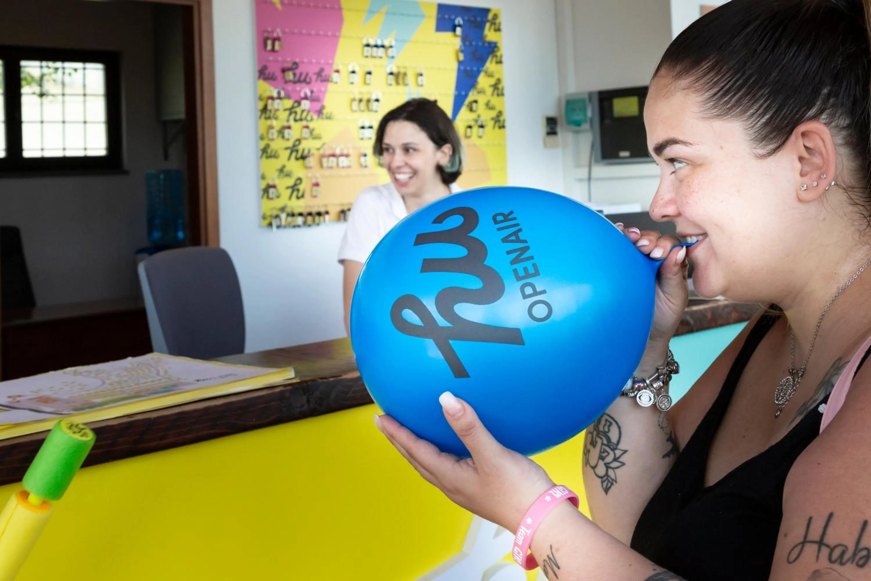 Lobby or reception in hu I Pini village
