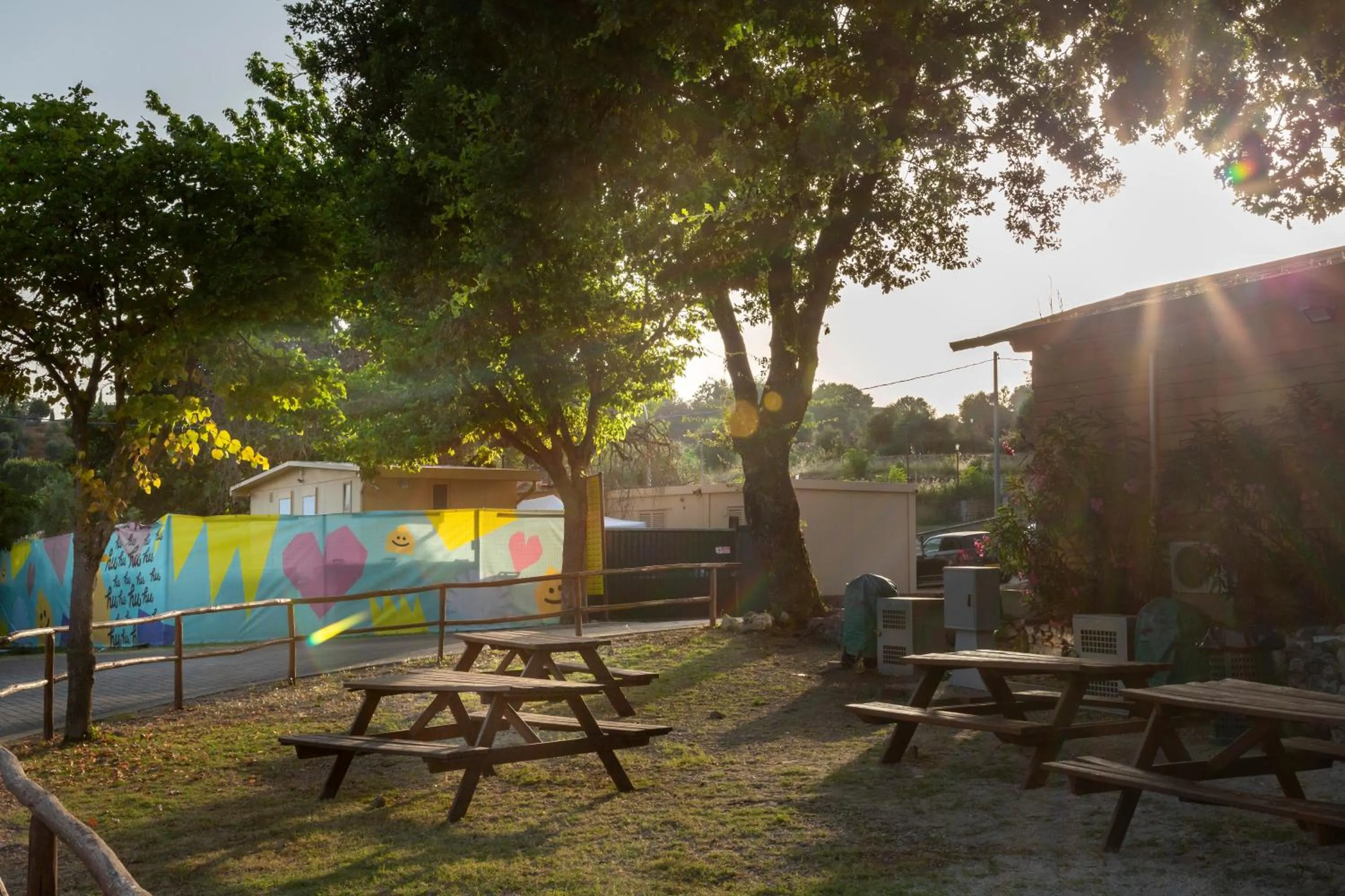 BBQ facilities in hu I Pini village
