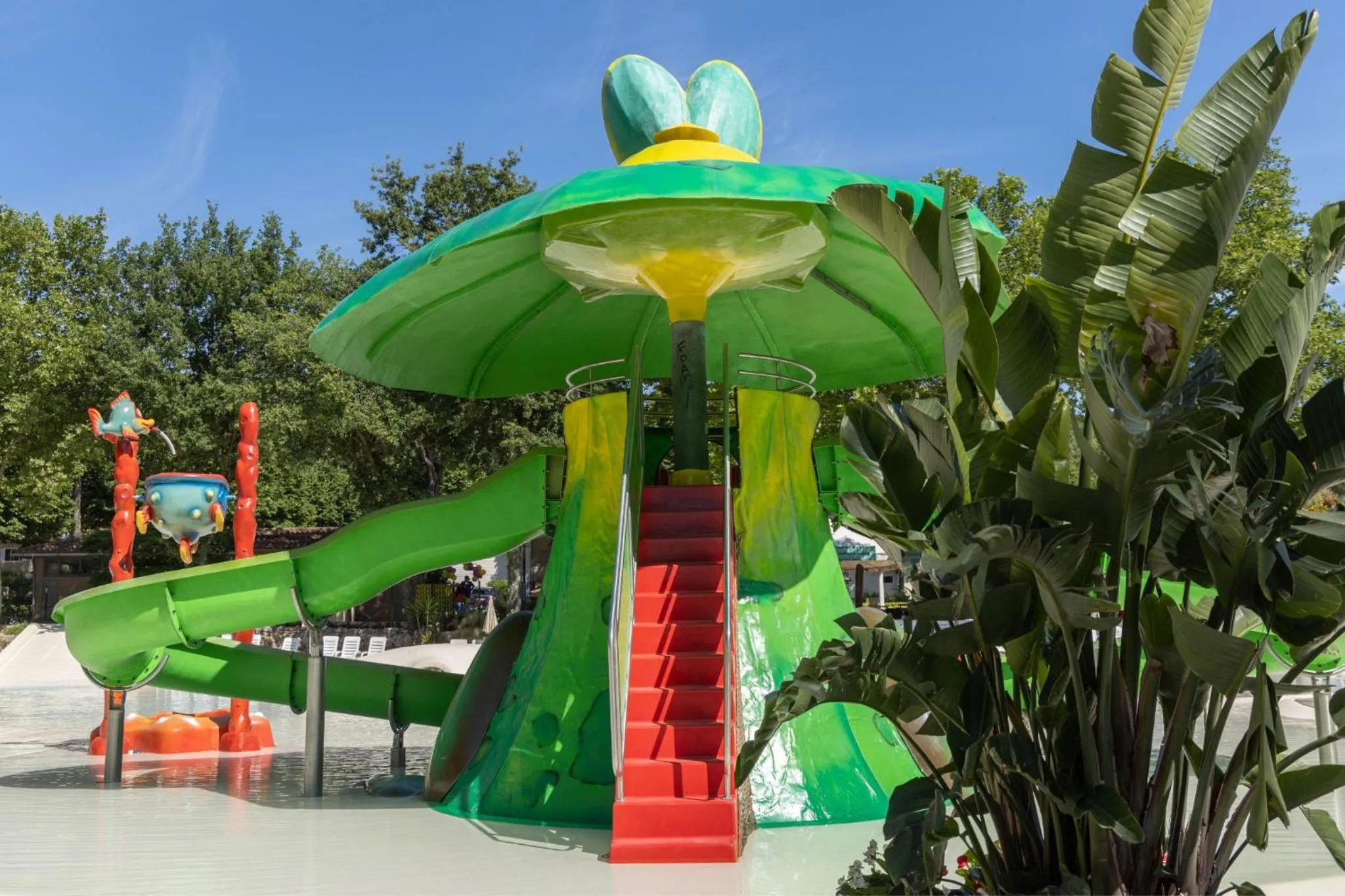 Aqua park in hu I Pini village