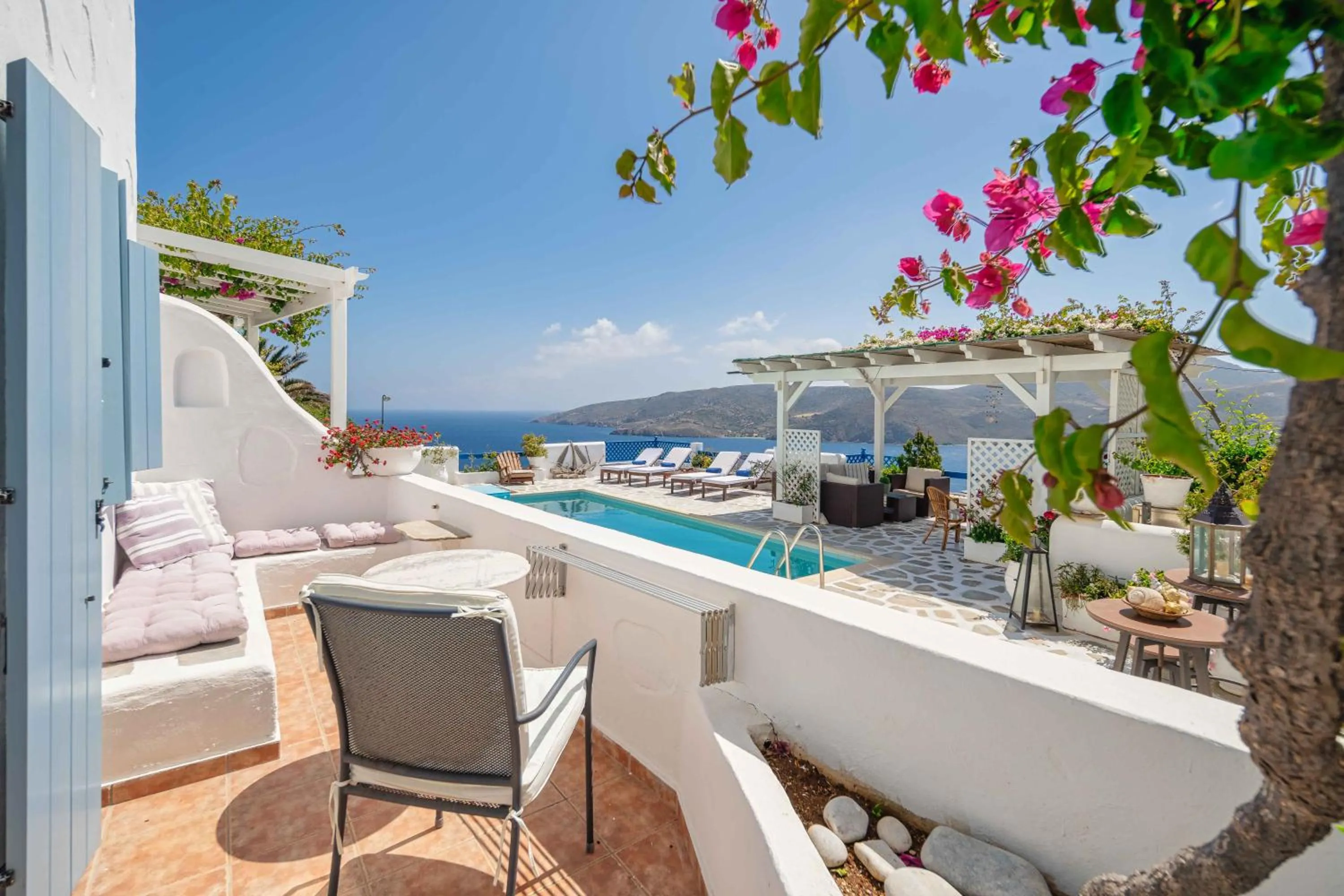 Balcony/Terrace in Studios Kilindra