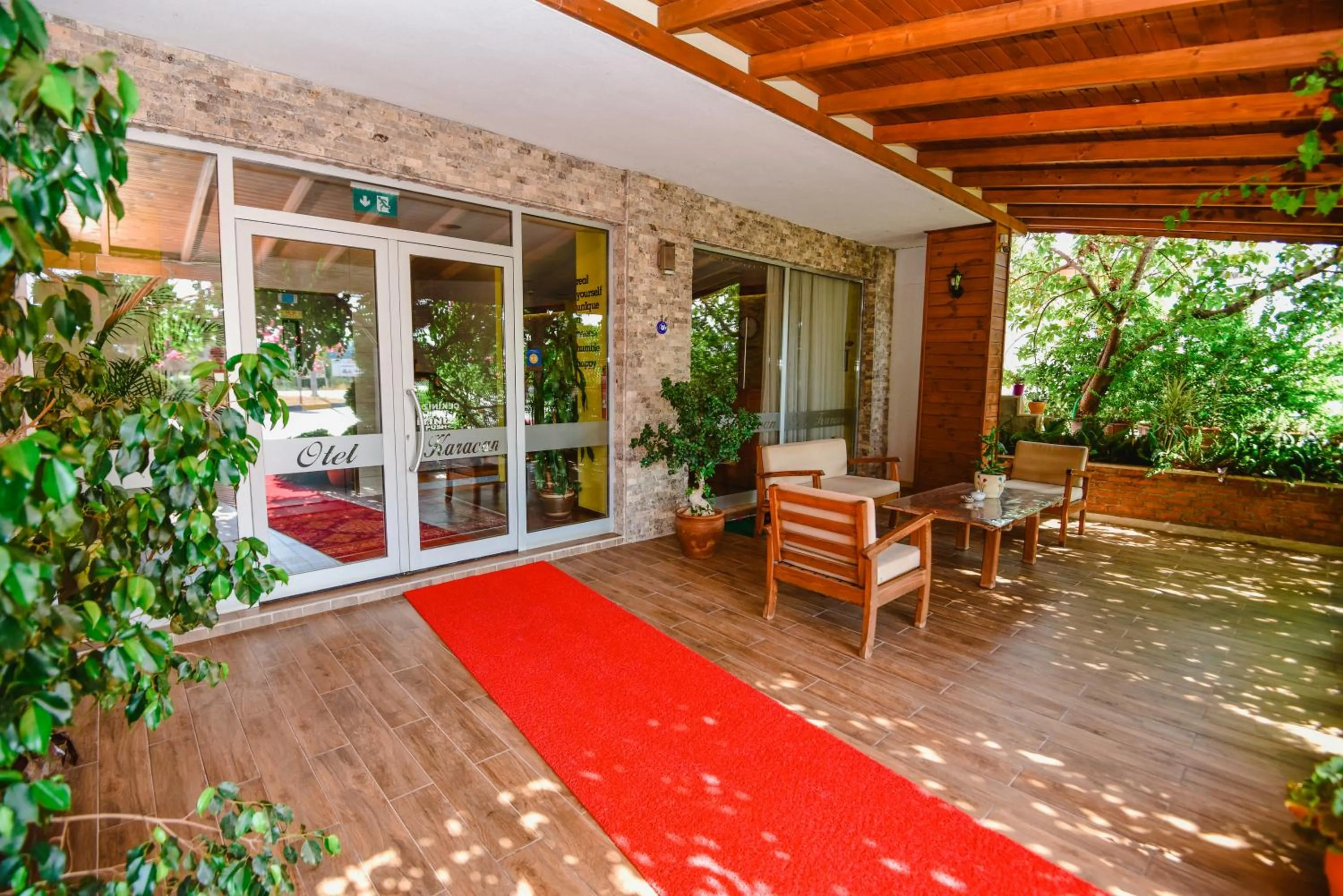 Balcony/Terrace in Karacan Park Hotel - Dalaman Airport
