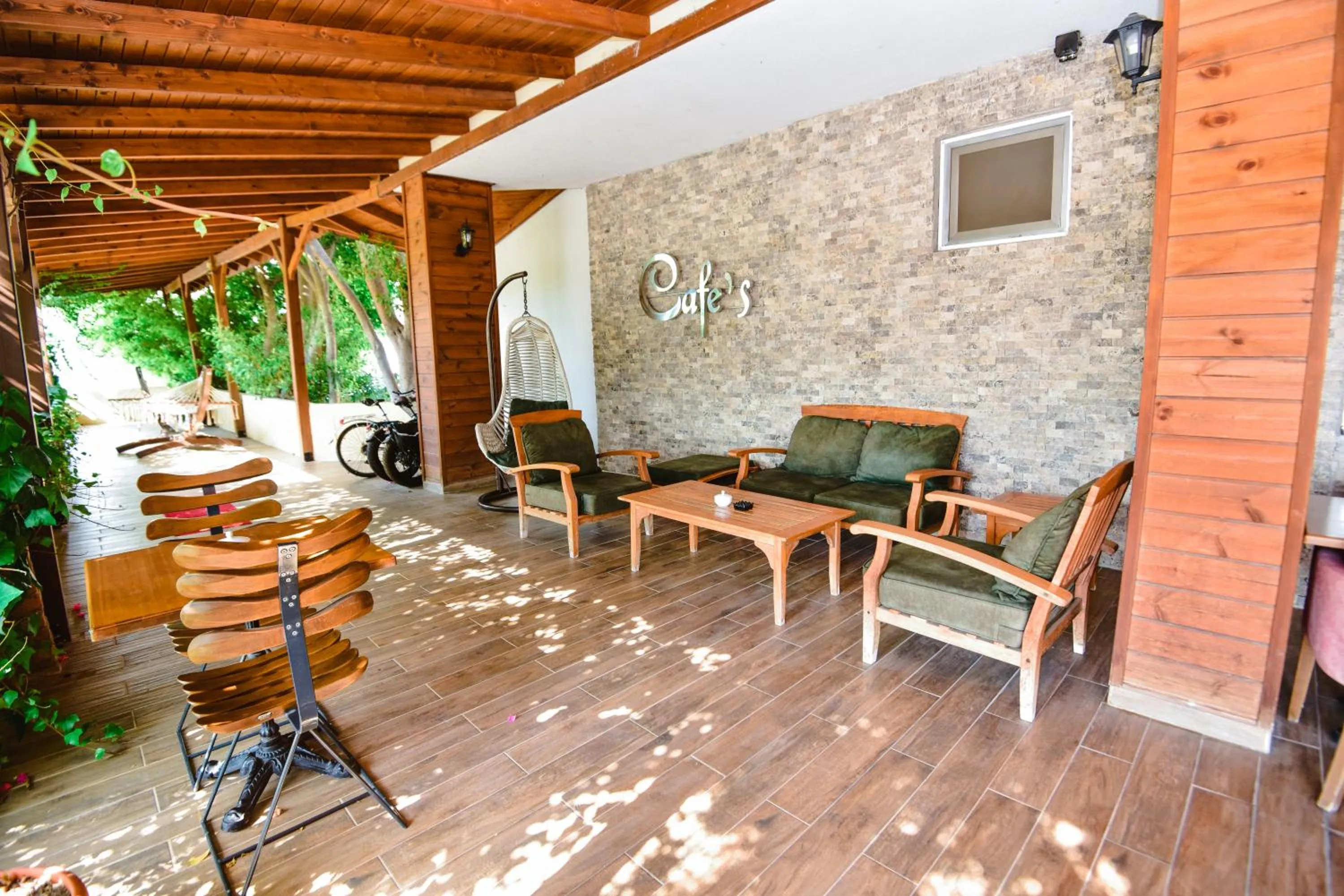 Balcony/Terrace in Karacan Park Hotel - Dalaman Airport