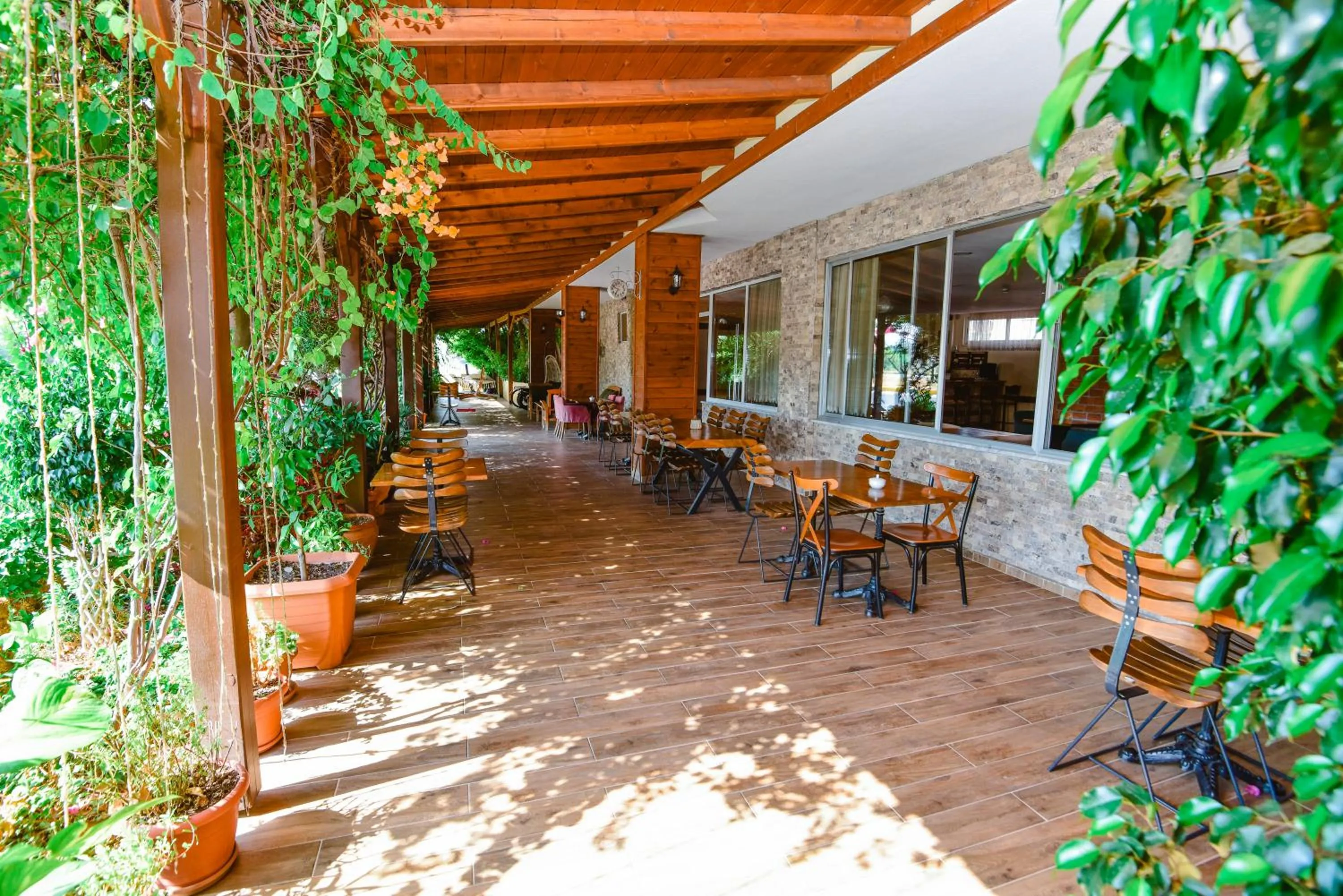 Balcony/Terrace in Karacan Park Hotel - Dalaman Airport