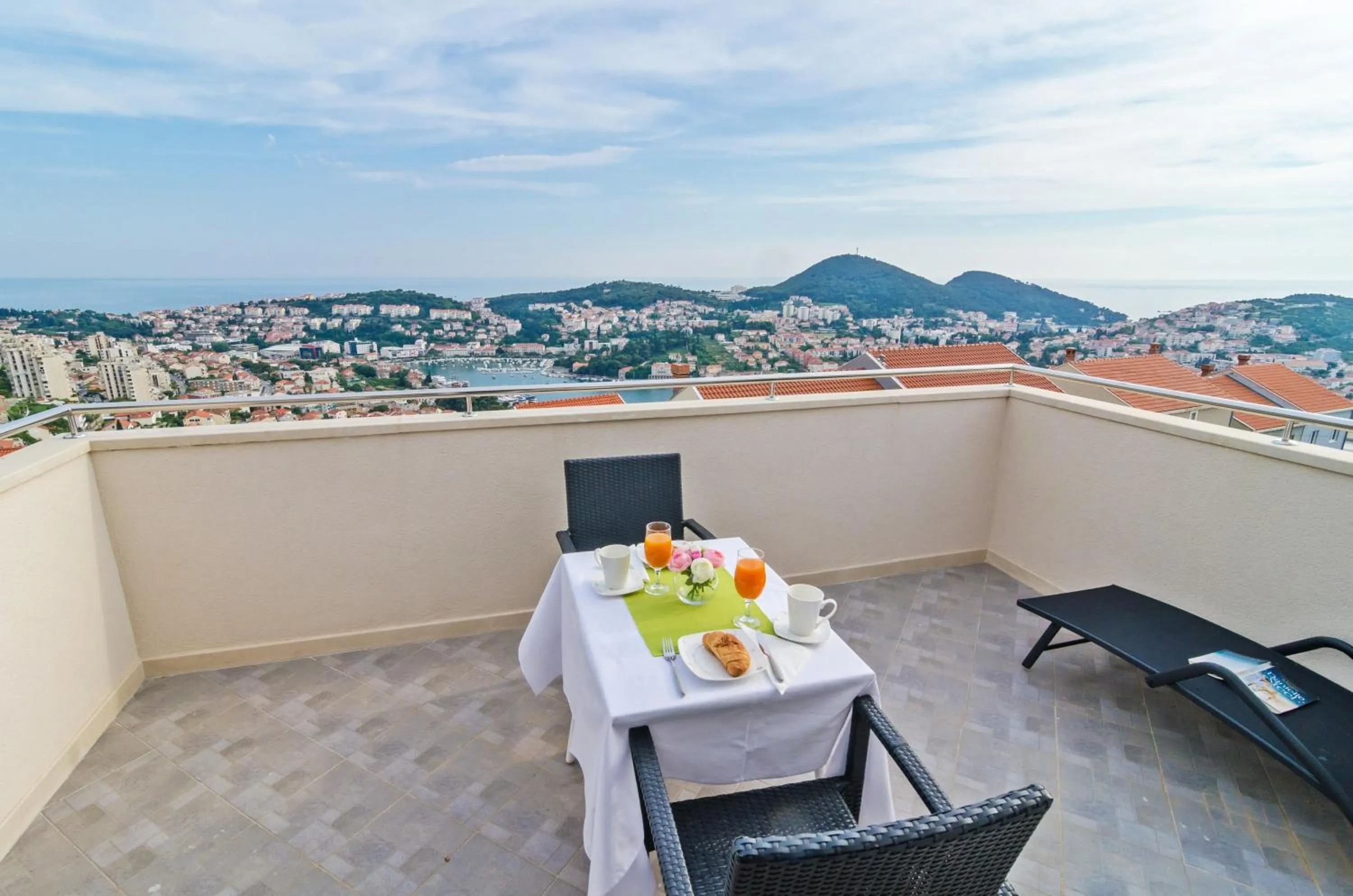 Balcony/Terrace in Apartments Villa Dadić