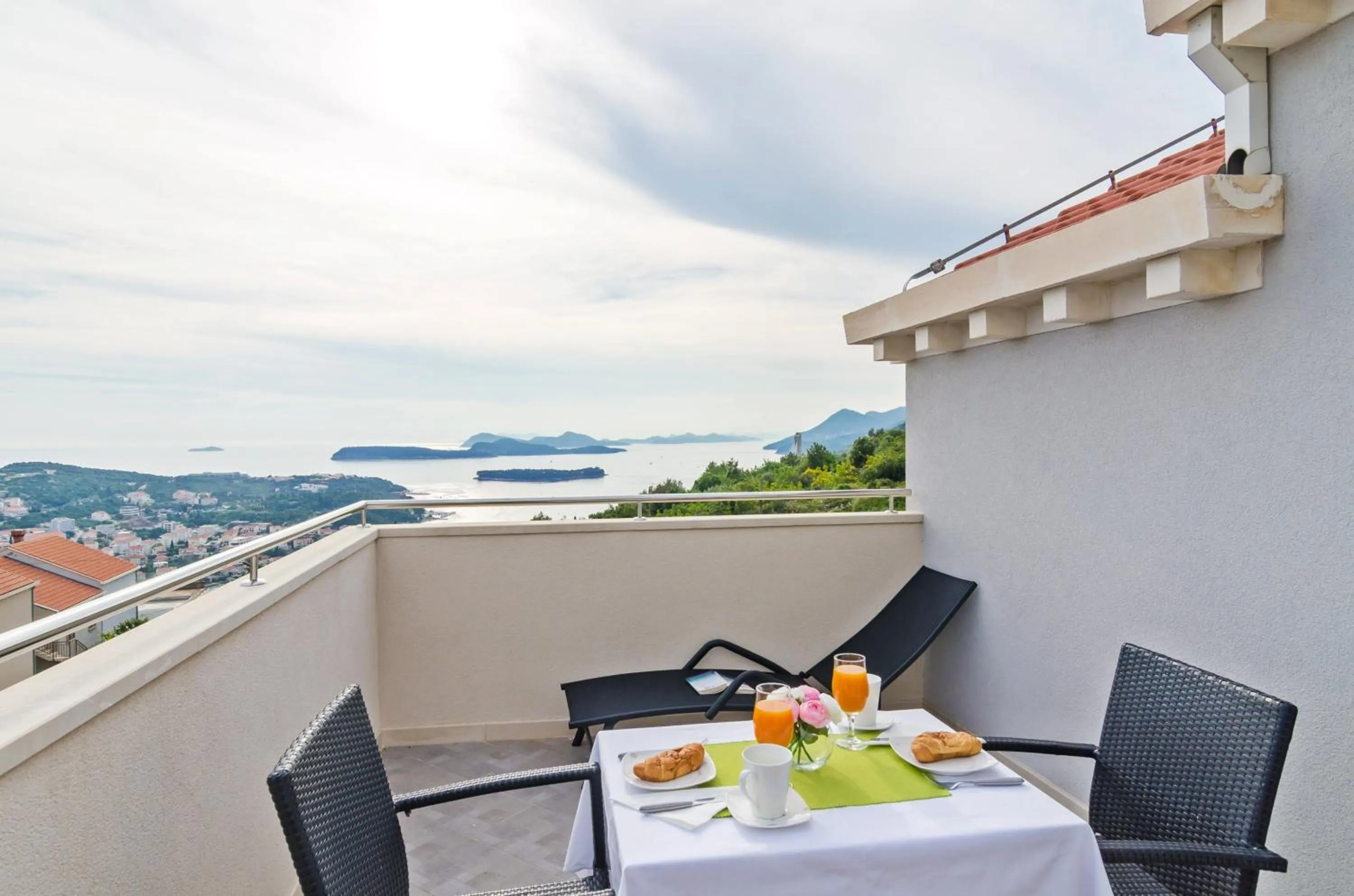 Balcony/Terrace in Apartments Villa Dadić