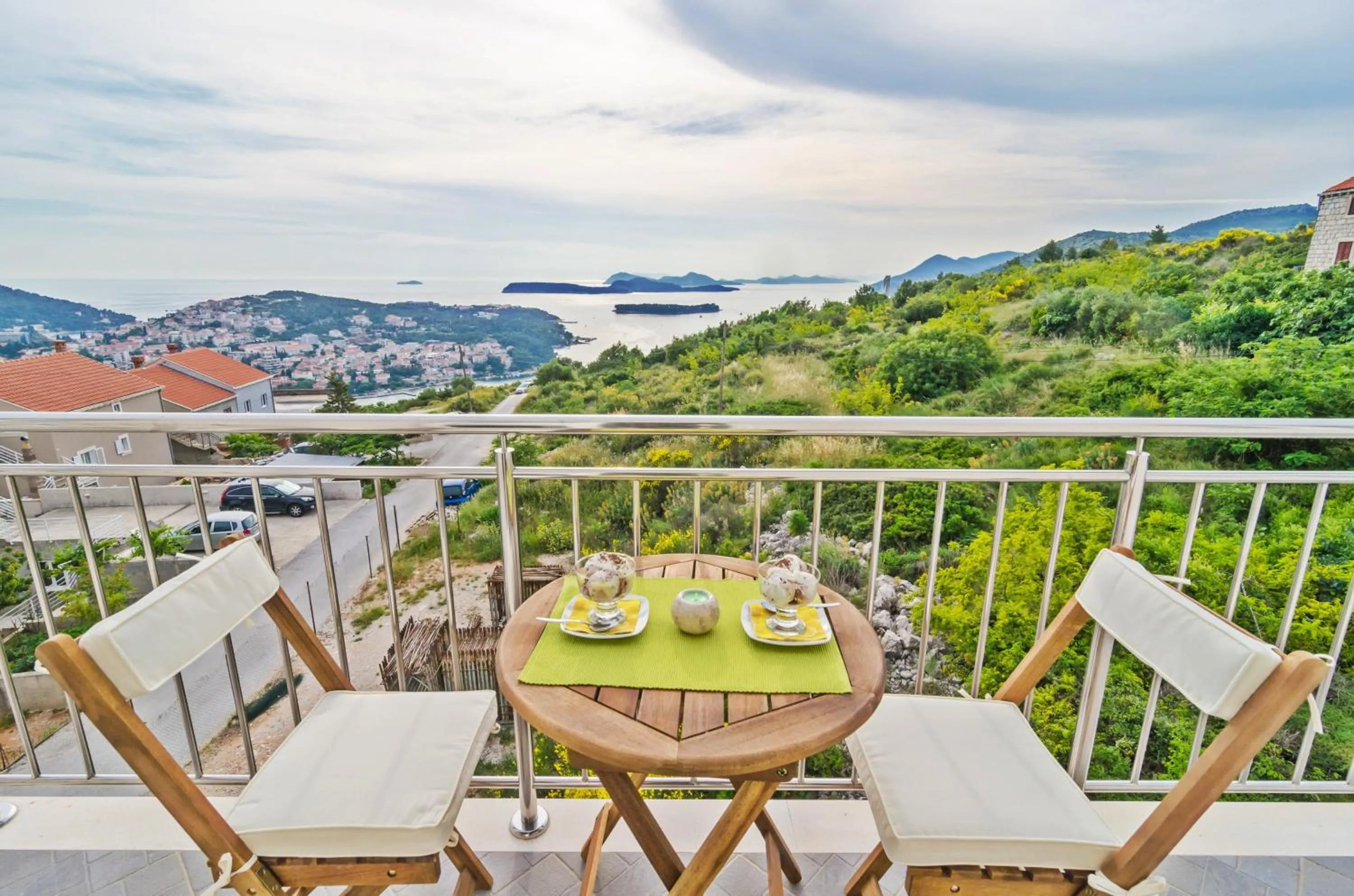 Balcony/Terrace in Apartments Villa Dadić