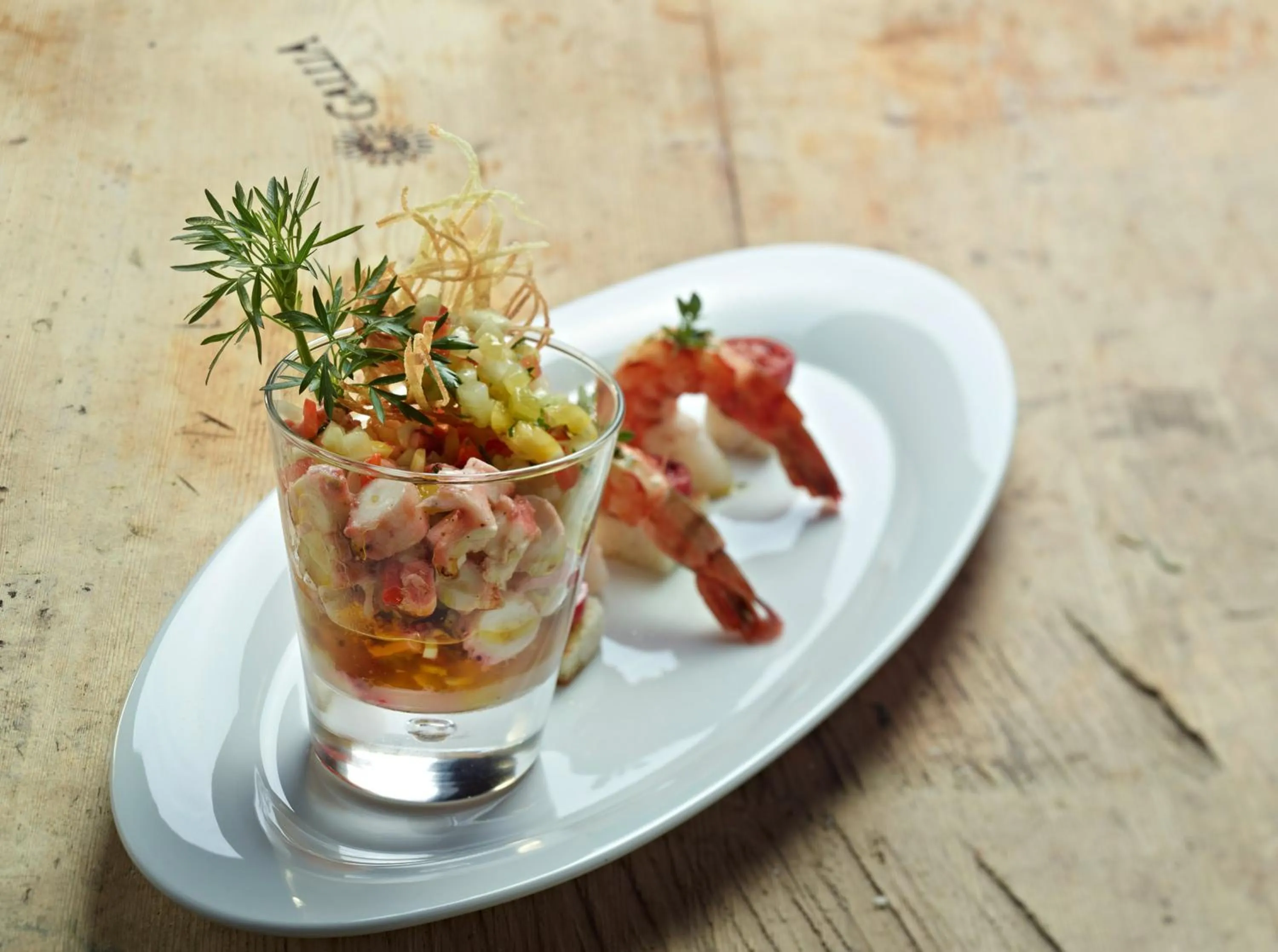 Food in Hotel Gallia