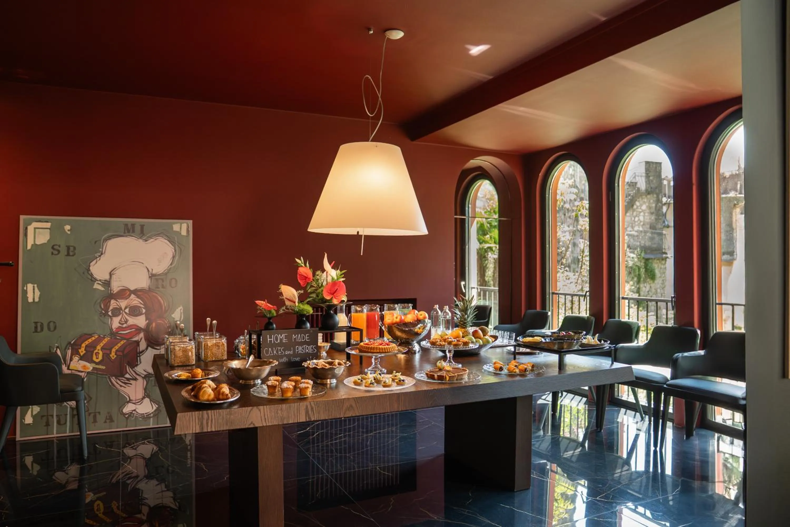 Food in Villa Miravalle