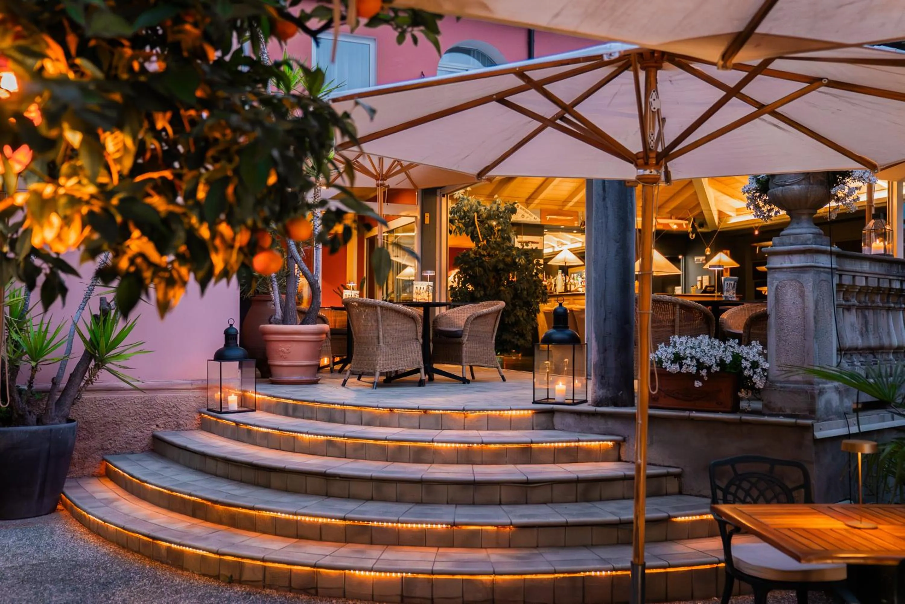 Garden in Villa Miravalle