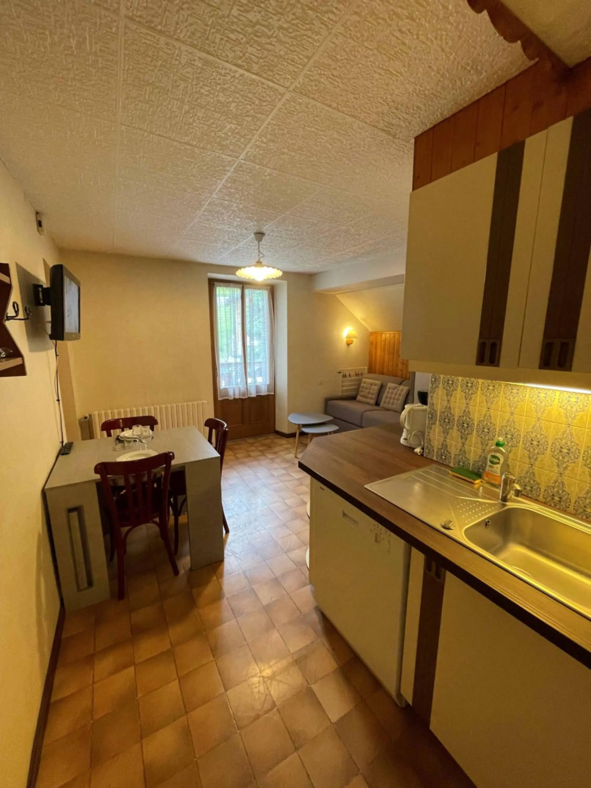 Living room in Logis Hotel & Spa Beau-Site