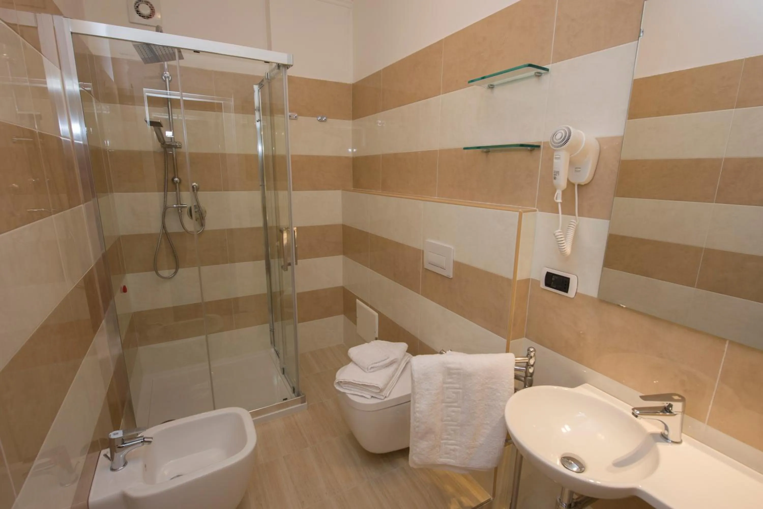 Shower in Passo del Cavaliere