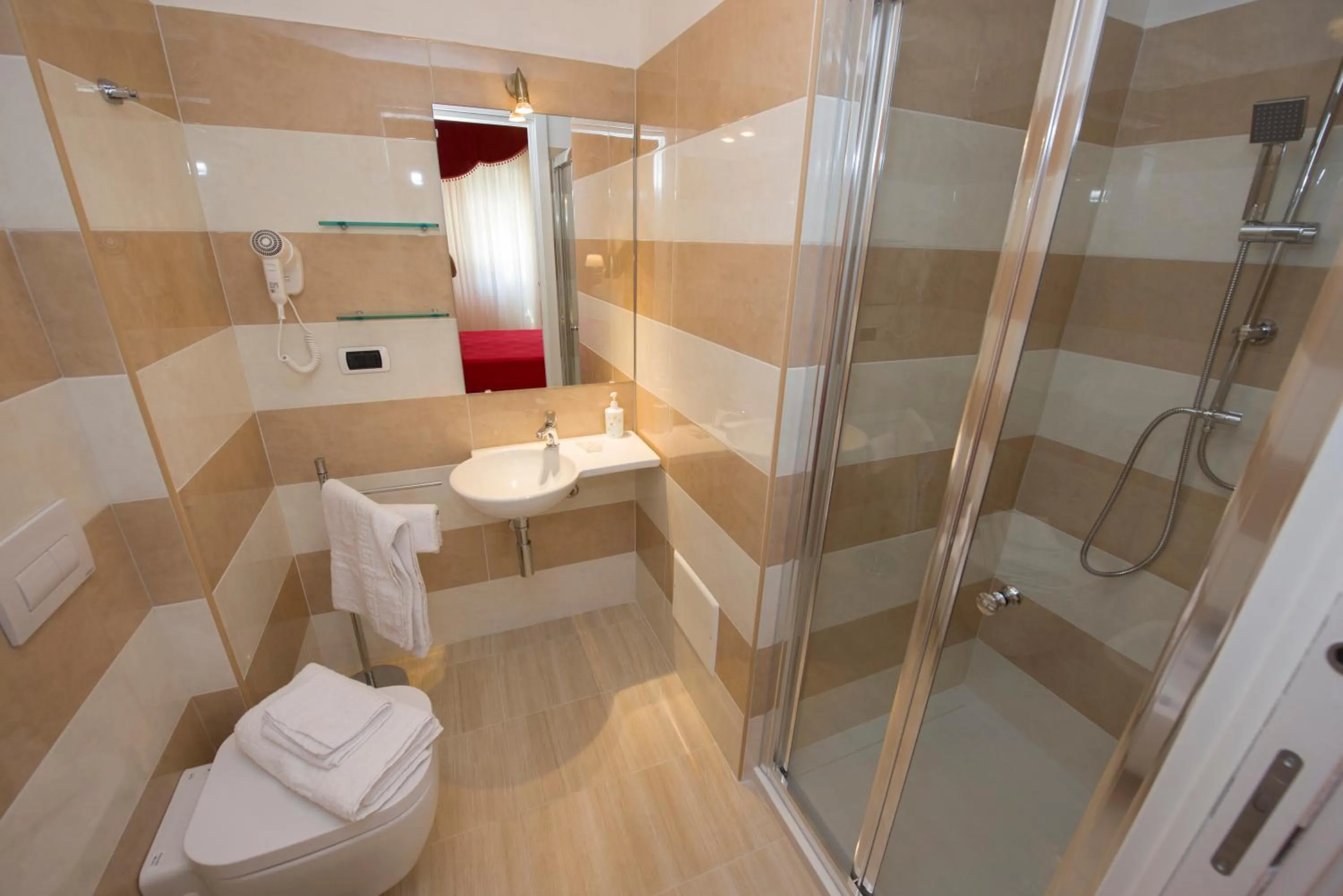 Shower in Passo del Cavaliere